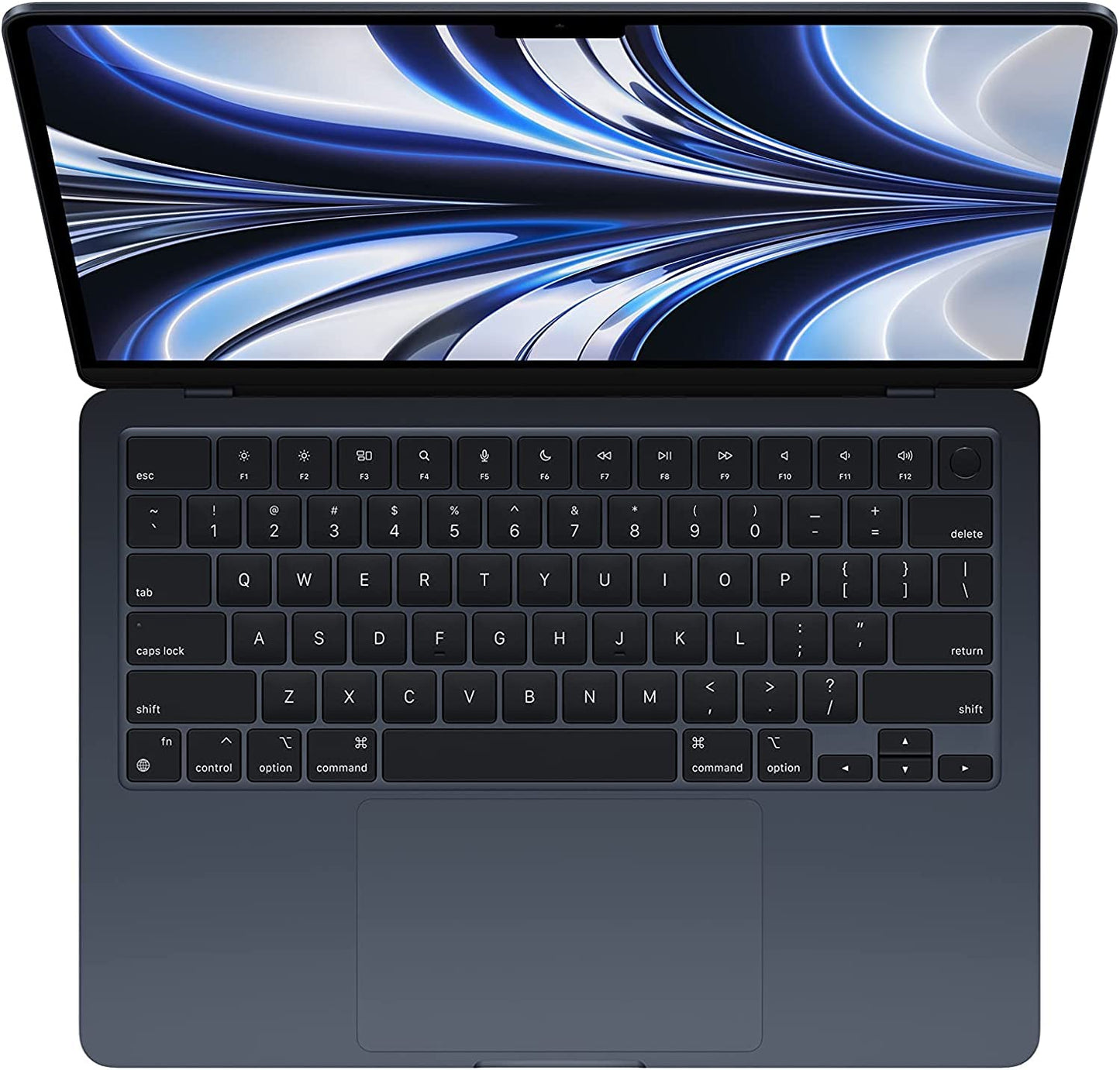 2022 Apple MacBook Air Laptop with Apple M2 chip (13.6 - inch, 8GB RAM, 256GB SSD Storage) Midnight (Renewed) - Xpressa