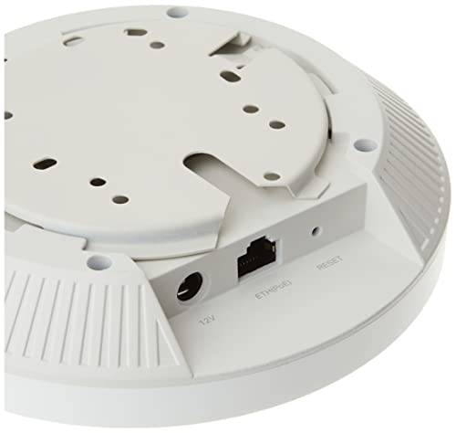 TP-Link EAP610 Ultra-Slim Wireless Access Point for Business | Omada True Wi-Fi 6 AX1800 | DC Adapter Included | Mesh, Seamless Roaming, WPA3, MU-MIMO | Remote & App Control | PoE+ Powered