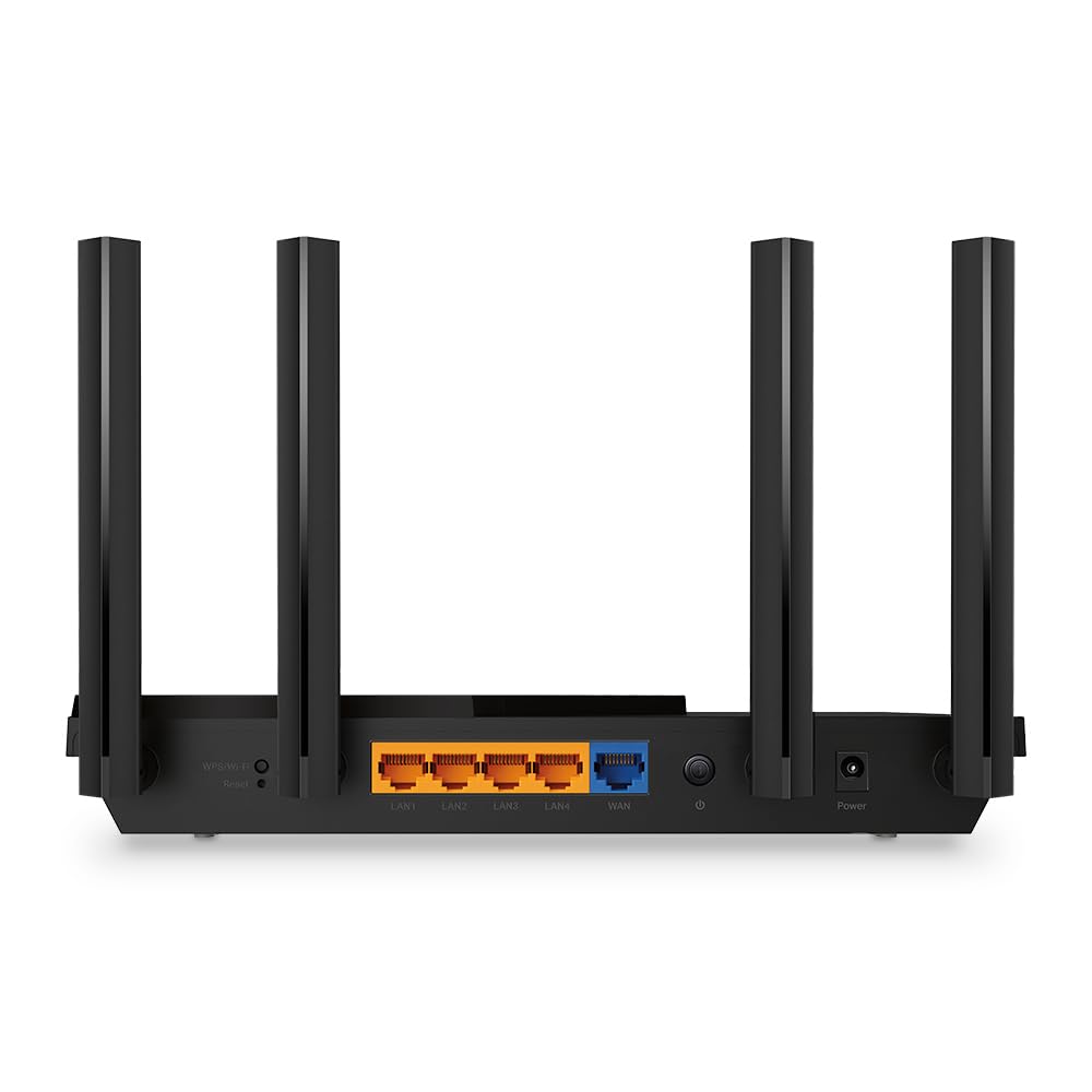 TP-Link AX1800 WiFi 6 Router V4 (Archer AX21) - Dual Band Wireless Internet, Gigabit, Easy Mesh, Works With Alexa - A Certified for Humans Device
