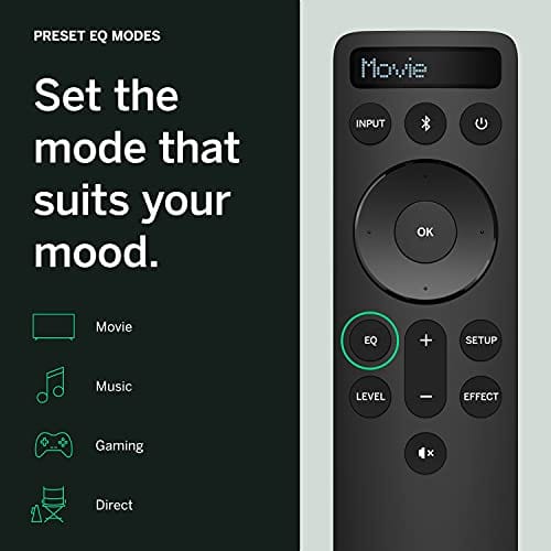 VIZIO V-Series 5.1 Home Theater Sound Bar with Dolby Audio, Bluetooth, Wireless Subwoofer, Voice Assistant Compatible, Includes Remote Control - V51x-J6