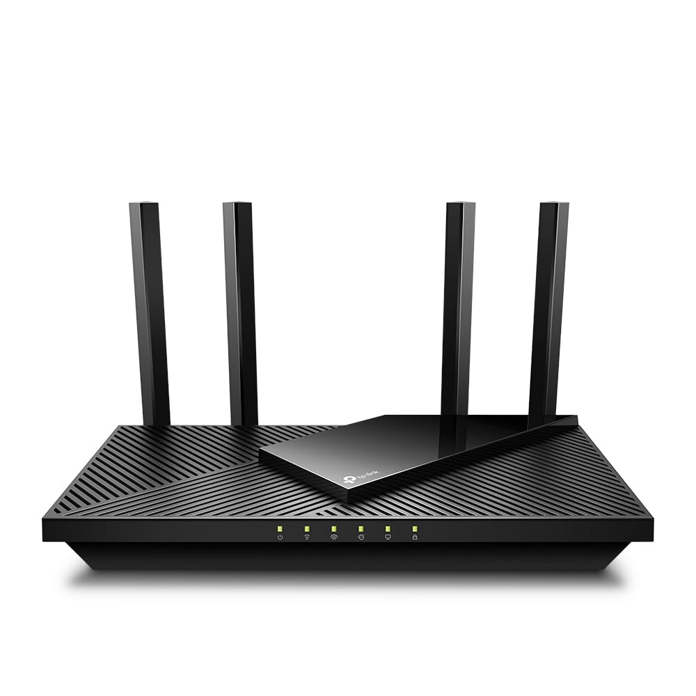 TP-Link AX1800 WiFi 6 Router V4 (Archer AX21) - Dual Band Wireless Internet, Gigabit, Easy Mesh, Works With Alexa - A Certified for Humans Device