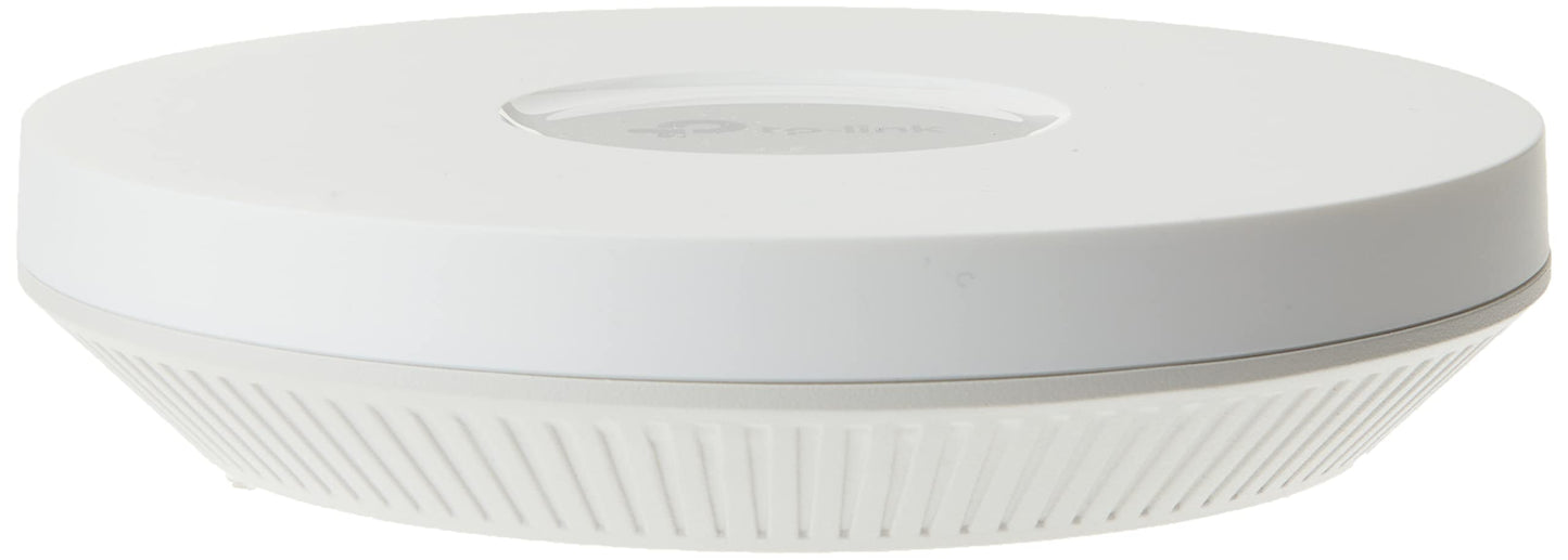 TP-Link EAP610 Ultra-Slim Wireless Access Point for Business | Omada True Wi-Fi 6 AX1800 | DC Adapter Included | Mesh, Seamless Roaming, WPA3, MU-MIMO | Remote & App Control | PoE+ Powered