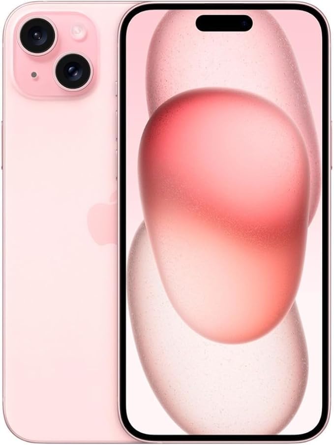 Apple iPhone 15, 128GB, Black - Unlocked (Renewed Premium)