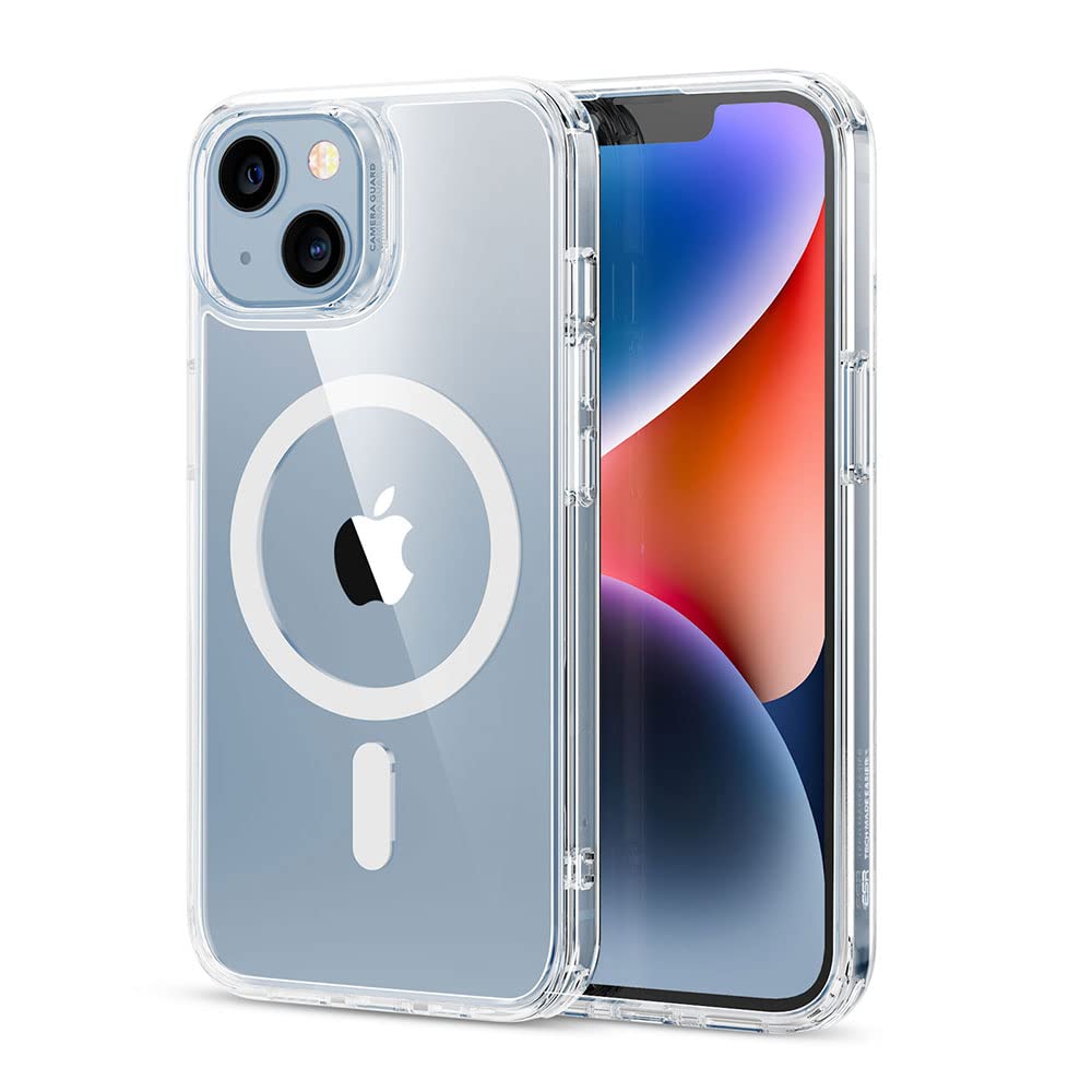 ESR for iPhone 16 Pro Max Case, Compatible with MagSafe, Shockproof Military-Grade Protection, Magnetic Phone Case for iPhone 16 Pro Max 6.9 inch, Clear