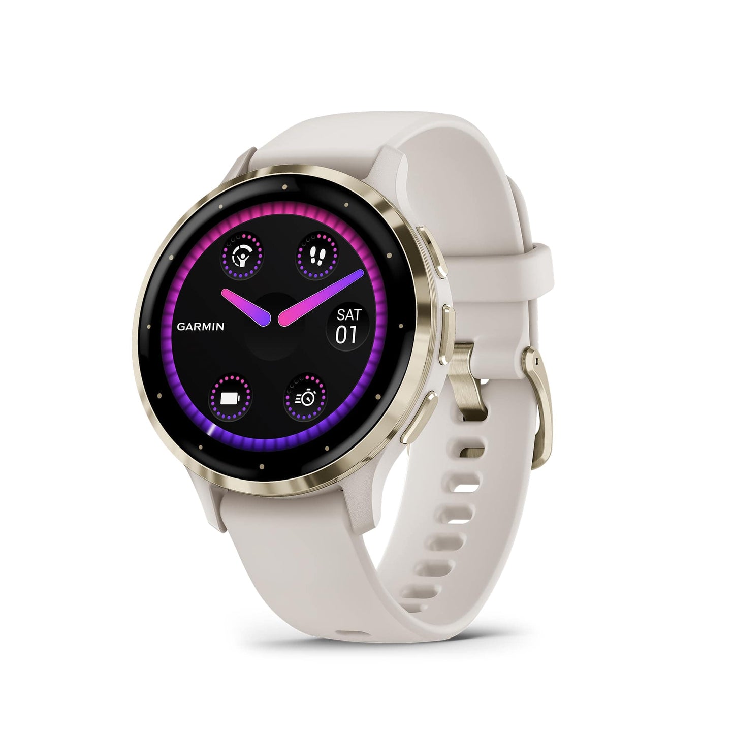 Garmin Venu 3, Smartwatch GPS con Pantalla AMOLED, Negro | Funciones avanzadas de salud y estado físico, duración de la batería de hasta 14 días, monitoreo de energía de la batería corporal con paquete de energía exclusivo
