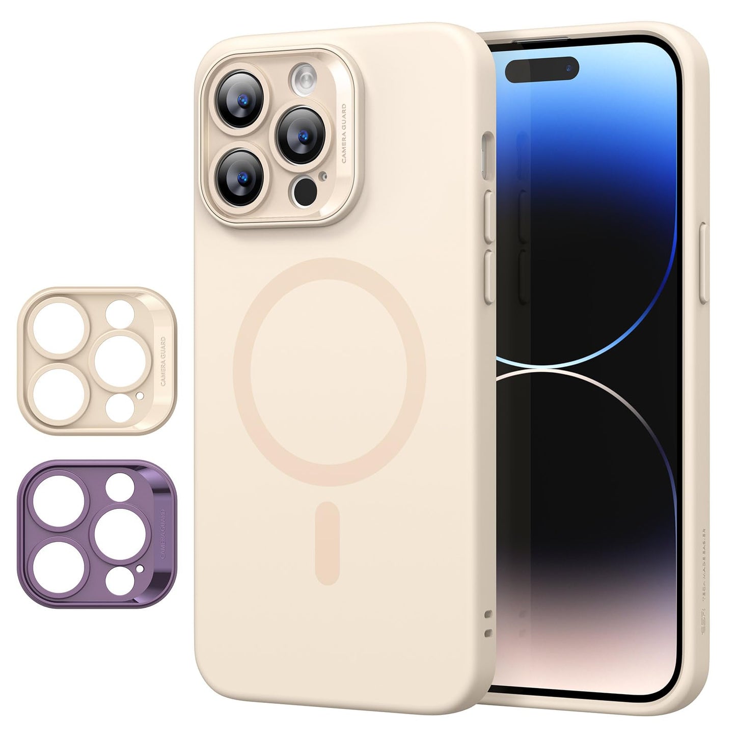 ESR for iPhone 16 Pro Max Case, Compatible with MagSafe, Shockproof Military-Grade Protection, Magnetic Phone Case for iPhone 16 Pro Max 6.9 inch, Clear