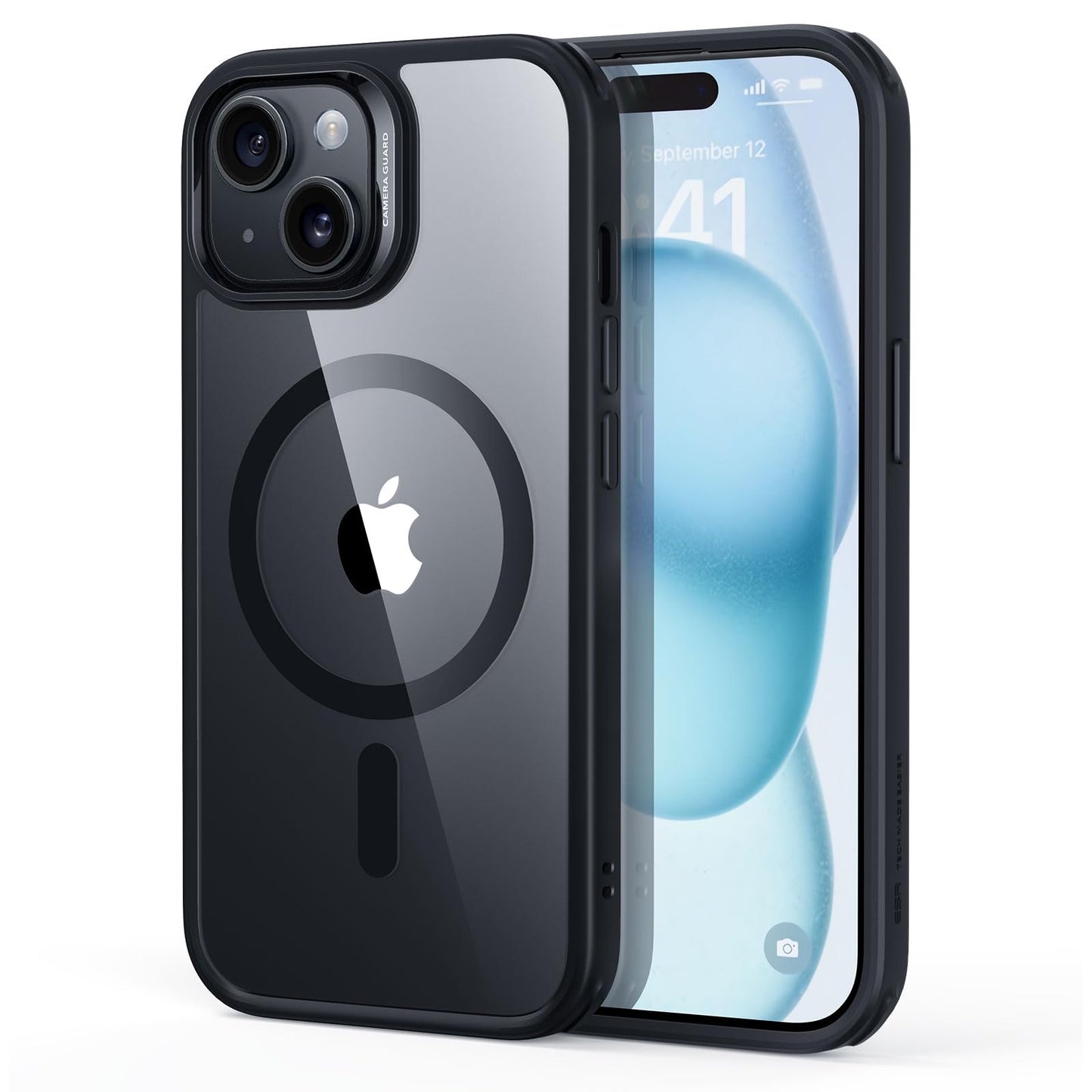 ESR for iPhone 16 Pro Max Case, Compatible with MagSafe, Shockproof Military-Grade Protection, Magnetic Phone Case for iPhone 16 Pro Max 6.9 inch, Clear