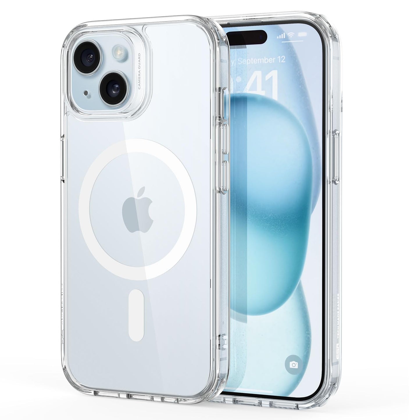 ESR for iPhone 16 Pro Max Case, Compatible with MagSafe, Shockproof Military-Grade Protection, Magnetic Phone Case for iPhone 16 Pro Max 6.9 inch, Clear