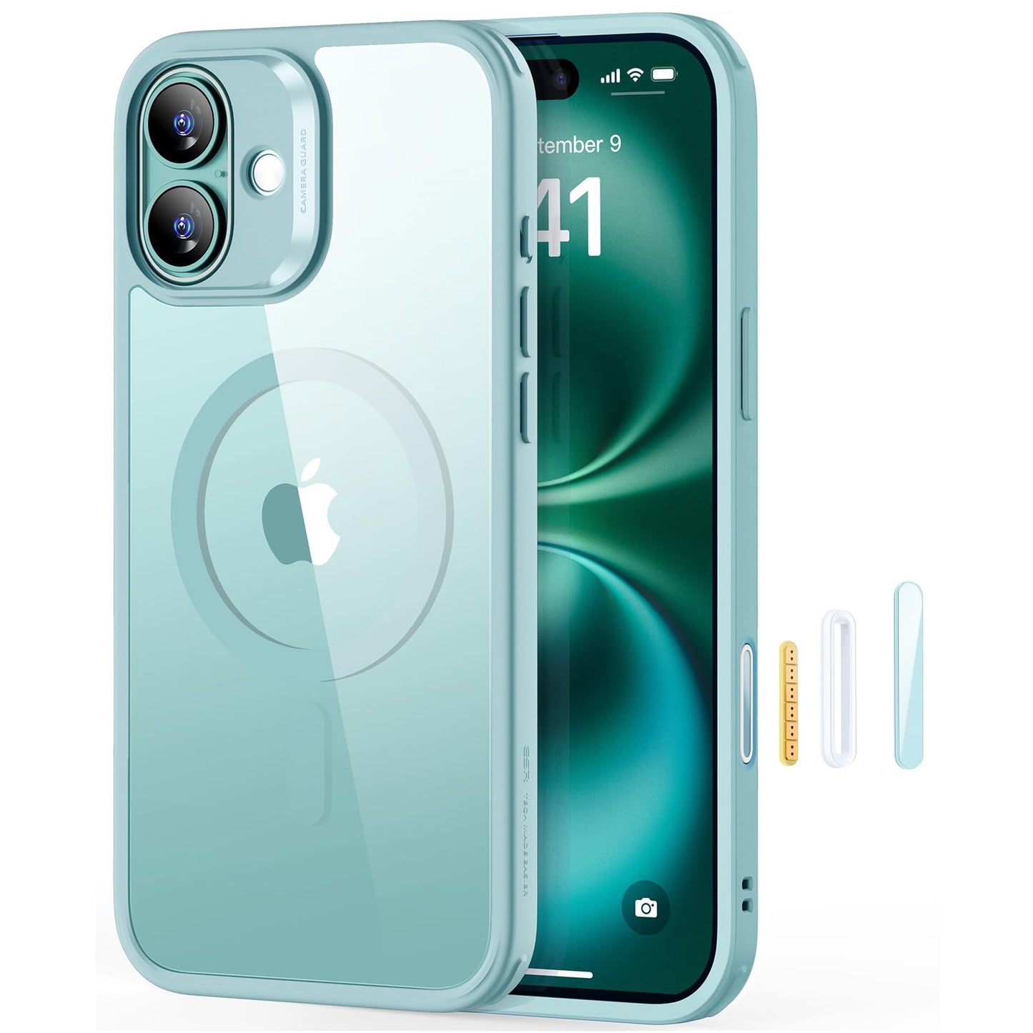 ESR for iPhone 16 Pro Max Case, Compatible with MagSafe, Shockproof Military-Grade Protection, Magnetic Phone Case for iPhone 16 Pro Max 6.9 inch, Clear