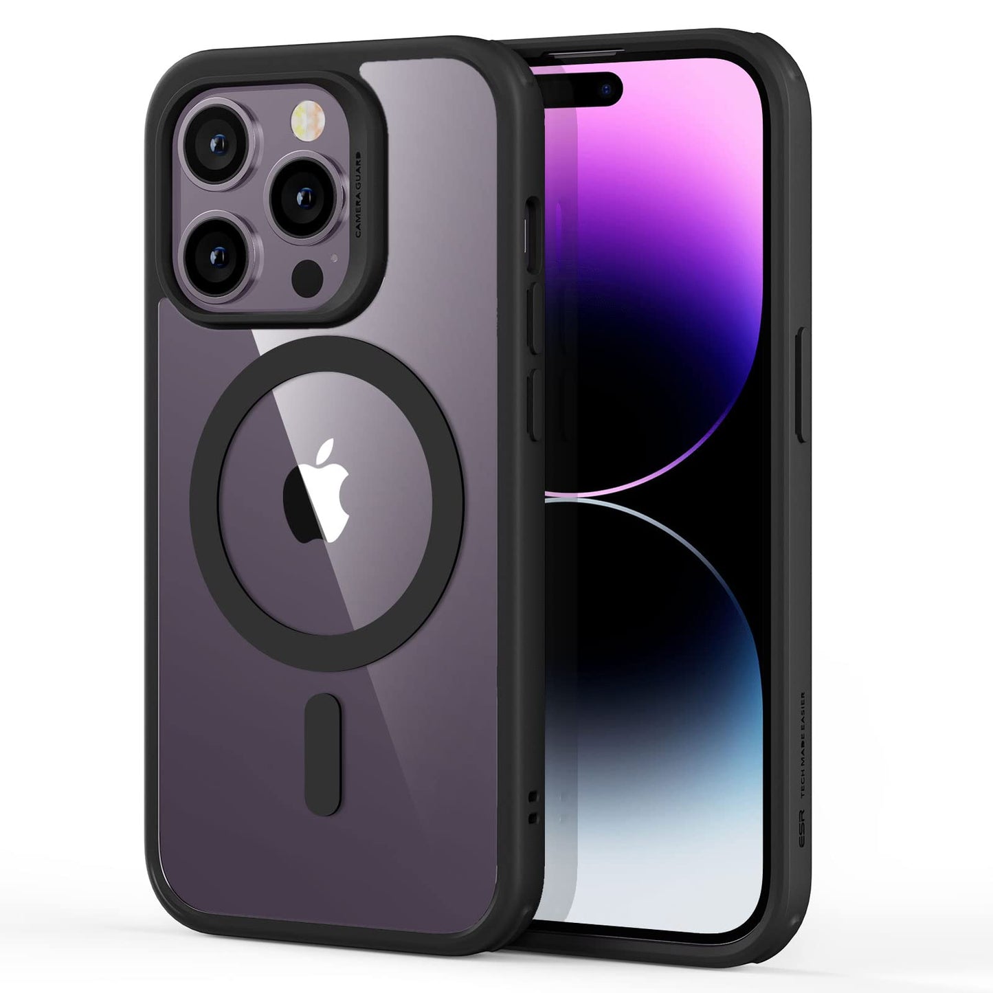ESR for iPhone 16 Pro Max Case, Compatible with MagSafe, Shockproof Military-Grade Protection, Magnetic Phone Case for iPhone 16 Pro Max 6.9 inch, Clear