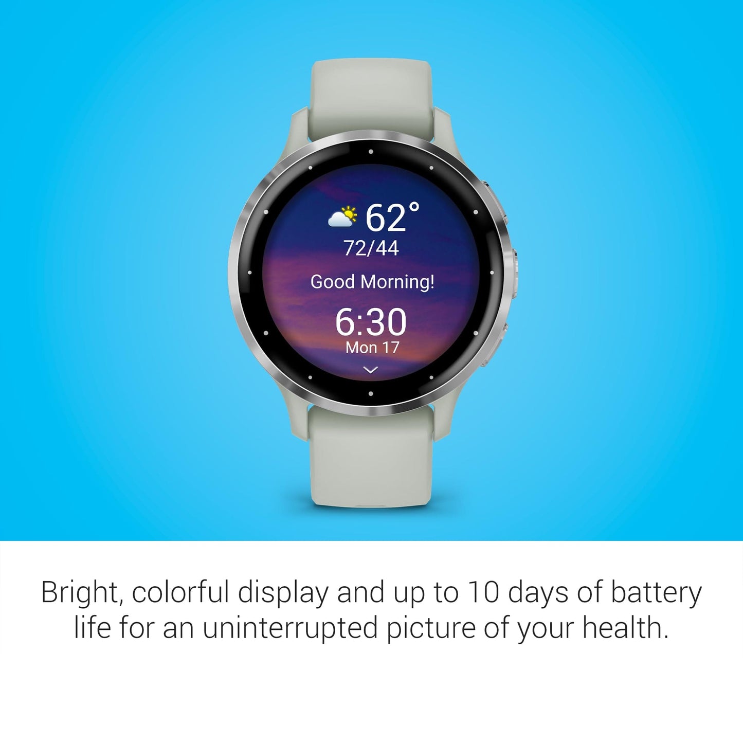 Garmin Venu 3, Smartwatch GPS con Pantalla AMOLED, Negro | Funciones avanzadas de salud y estado físico, duración de la batería de hasta 14 días, monitoreo de energía de la batería corporal con paquete de energía exclusivo