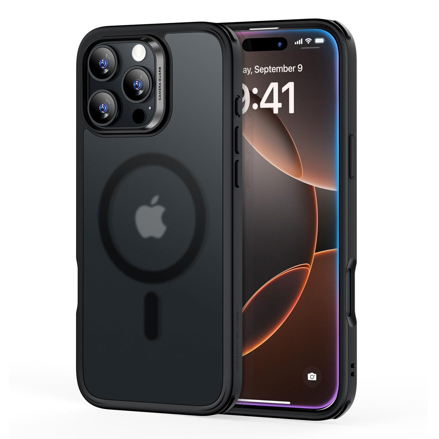 ESR for iPhone 16 Pro Max Case, Compatible with MagSafe, Shockproof Military-Grade Protection, Magnetic Phone Case for iPhone 16 Pro Max 6.9 inch, Clear