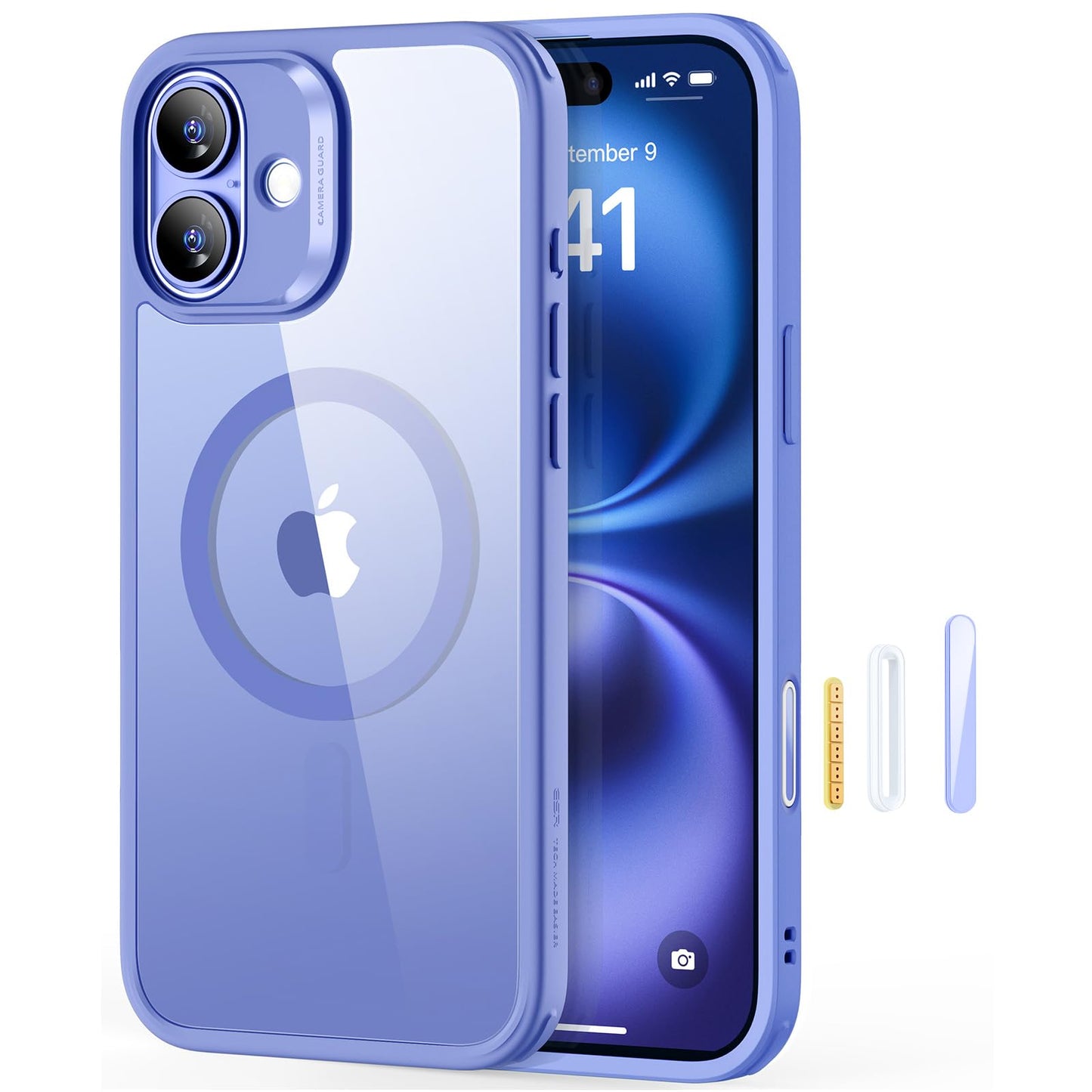 ESR for iPhone 16 Pro Max Case, Compatible with MagSafe, Shockproof Military-Grade Protection, Magnetic Phone Case for iPhone 16 Pro Max 6.9 inch, Clear