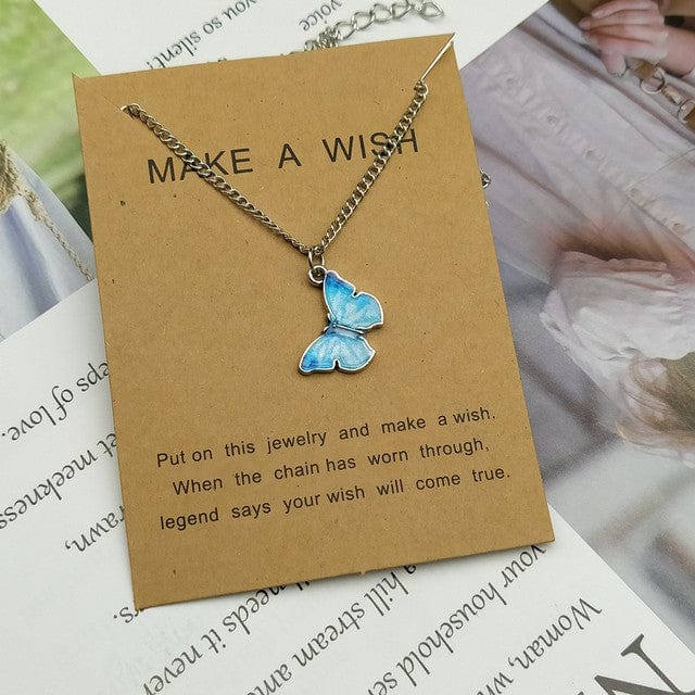 Butterfly Pendant Necklace Xpress