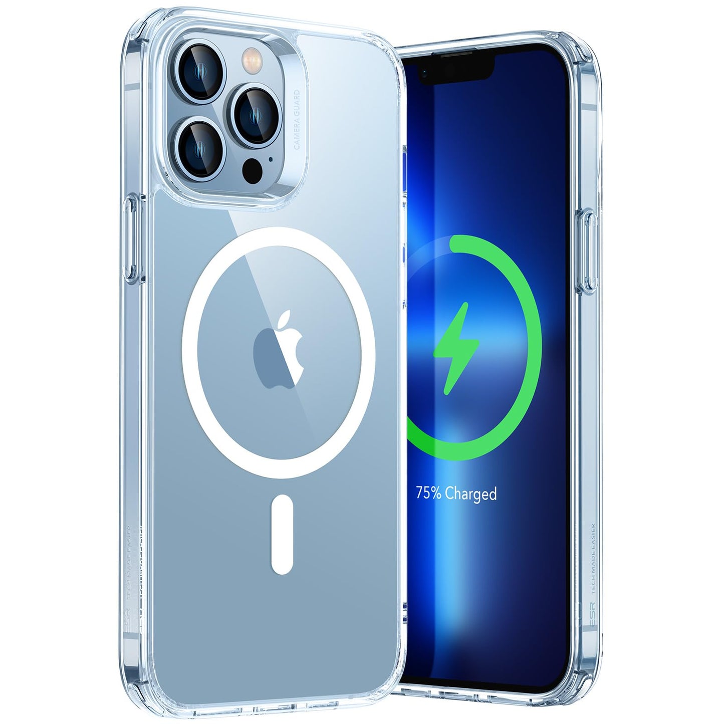 ESR for iPhone 16 Pro Max Case, Compatible with MagSafe, Shockproof Military-Grade Protection, Magnetic Phone Case for iPhone 16 Pro Max 6.9 inch, Clear