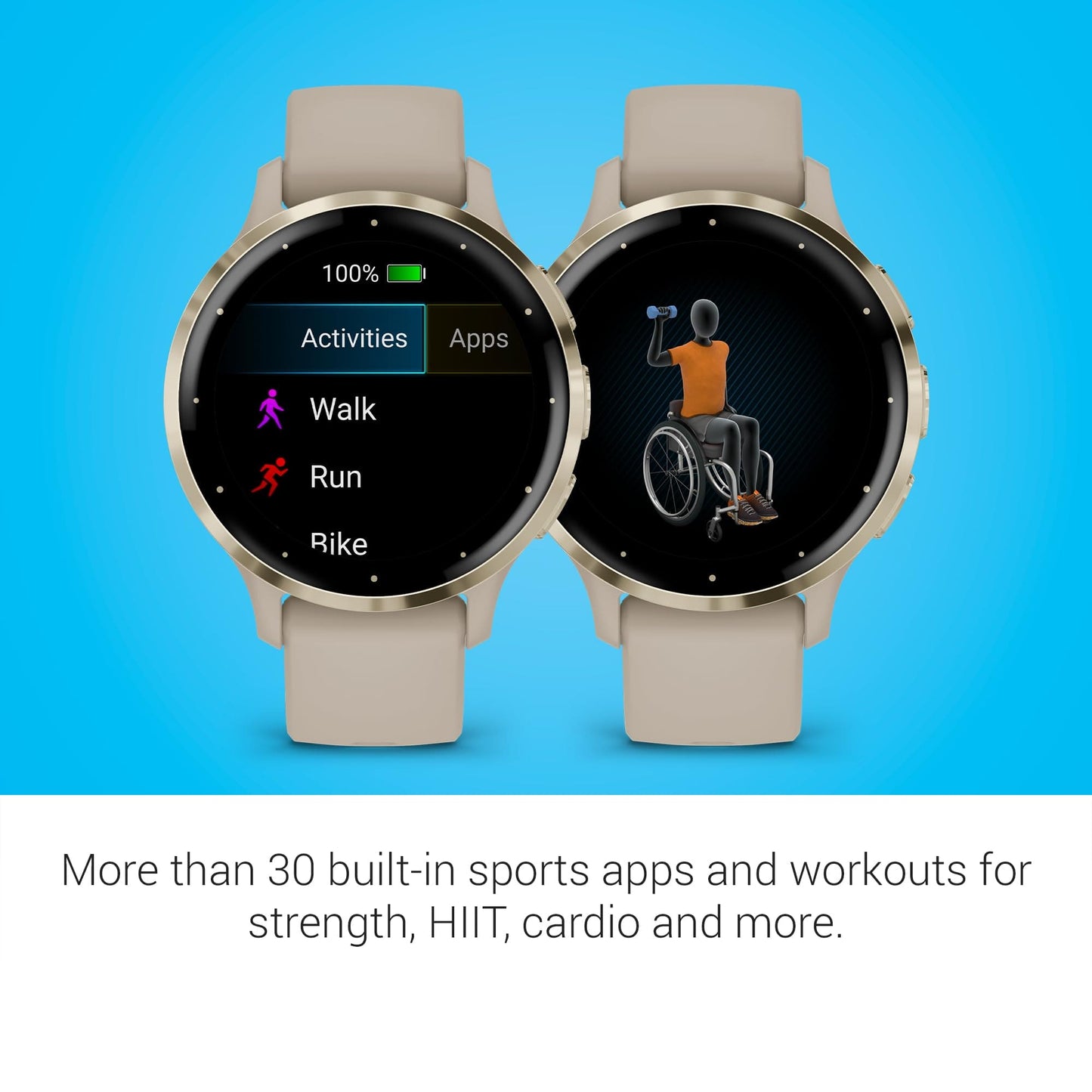 Garmin Venu 3, Smartwatch GPS con Pantalla AMOLED, Negro | Funciones avanzadas de salud y estado físico, duración de la batería de hasta 14 días, monitoreo de energía de la batería corporal con paquete de energía exclusivo