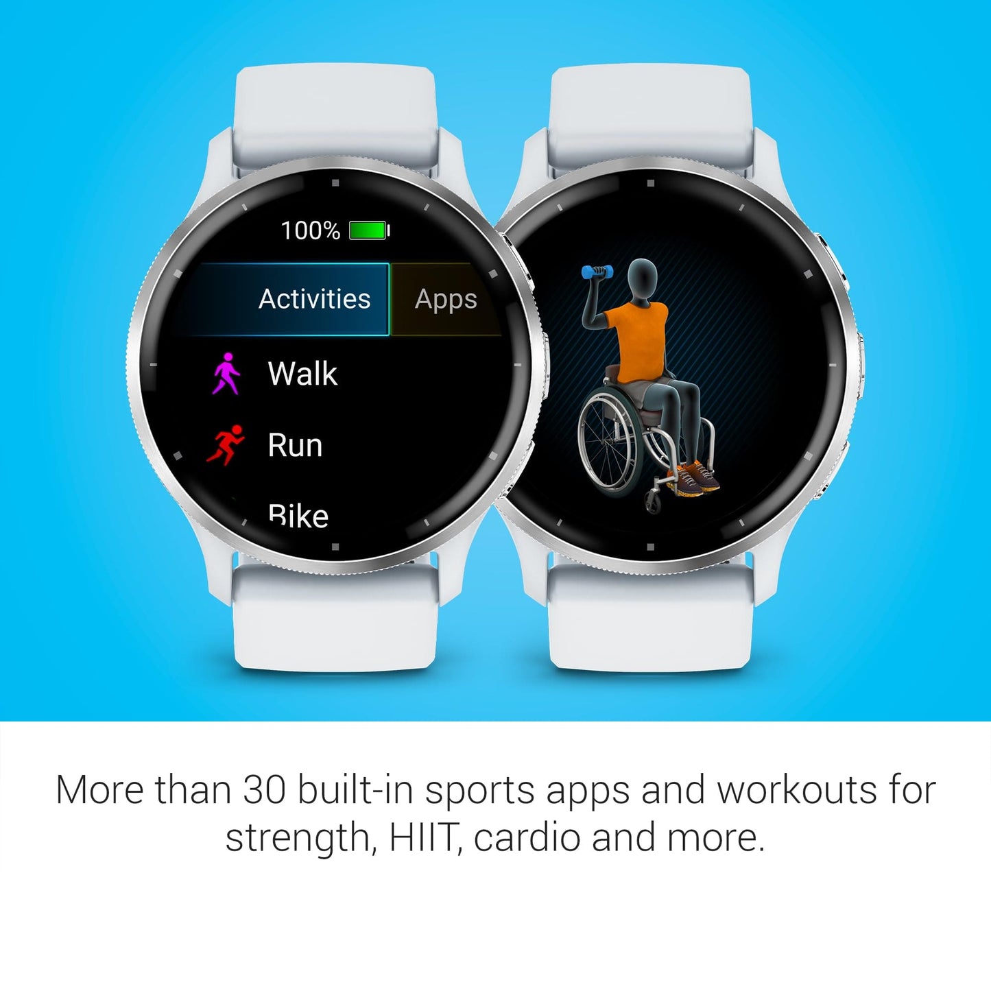 Garmin Venu 3, Smartwatch GPS con Pantalla AMOLED, Negro | Funciones avanzadas de salud y estado físico, duración de la batería de hasta 14 días, monitoreo de energía de la batería corporal con paquete de energía exclusivo