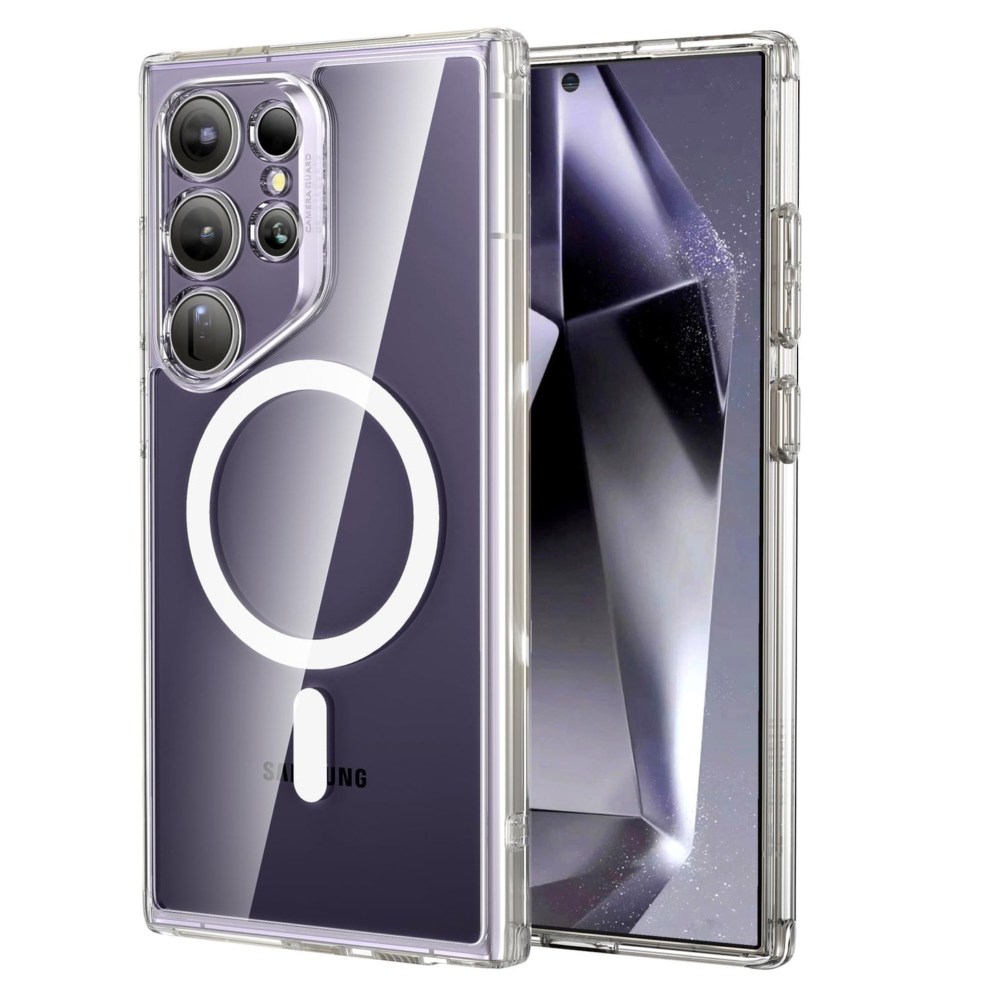 ESR for iPhone 16 Pro Max Case, Compatible with MagSafe, Shockproof Military-Grade Protection, Magnetic Phone Case for iPhone 16 Pro Max 6.9 inch, Clear