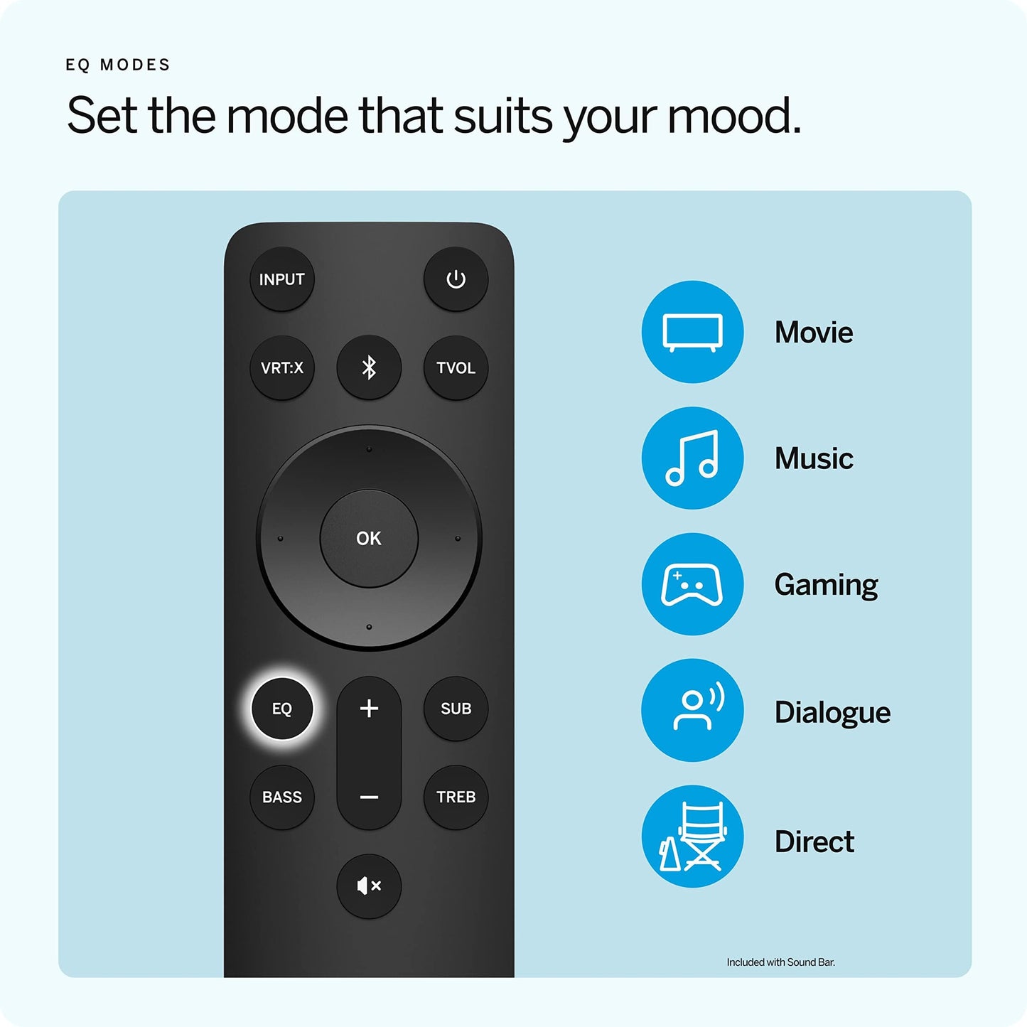 VIZIO V-Series 5.1 Home Theater Sound Bar with Dolby Audio, Bluetooth, Wireless Subwoofer, Voice Assistant Compatible, Includes Remote Control - V51x-J6