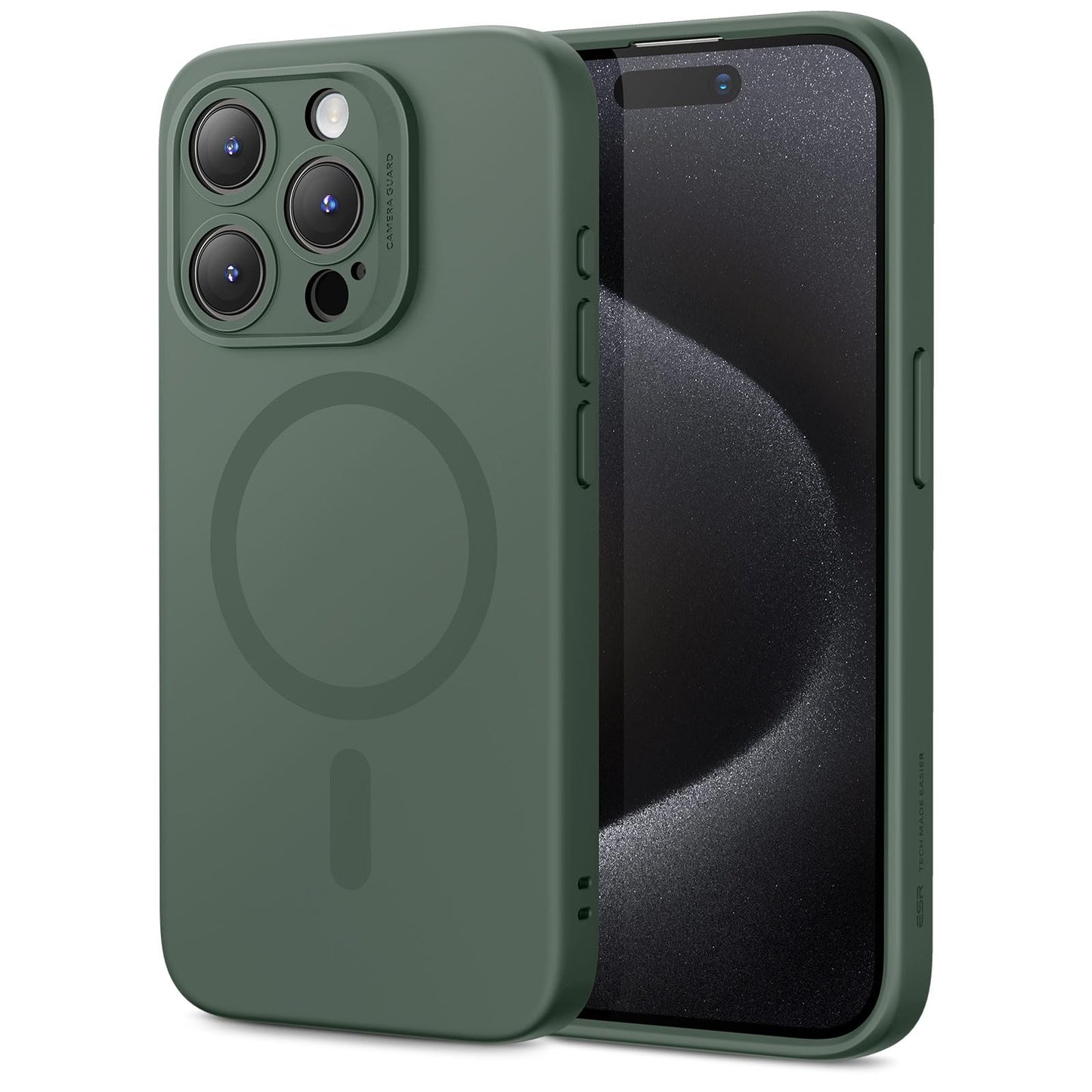 ESR for iPhone 16 Pro Max Case, Compatible with MagSafe, Shockproof Military-Grade Protection, Magnetic Phone Case for iPhone 16 Pro Max 6.9 inch, Clear