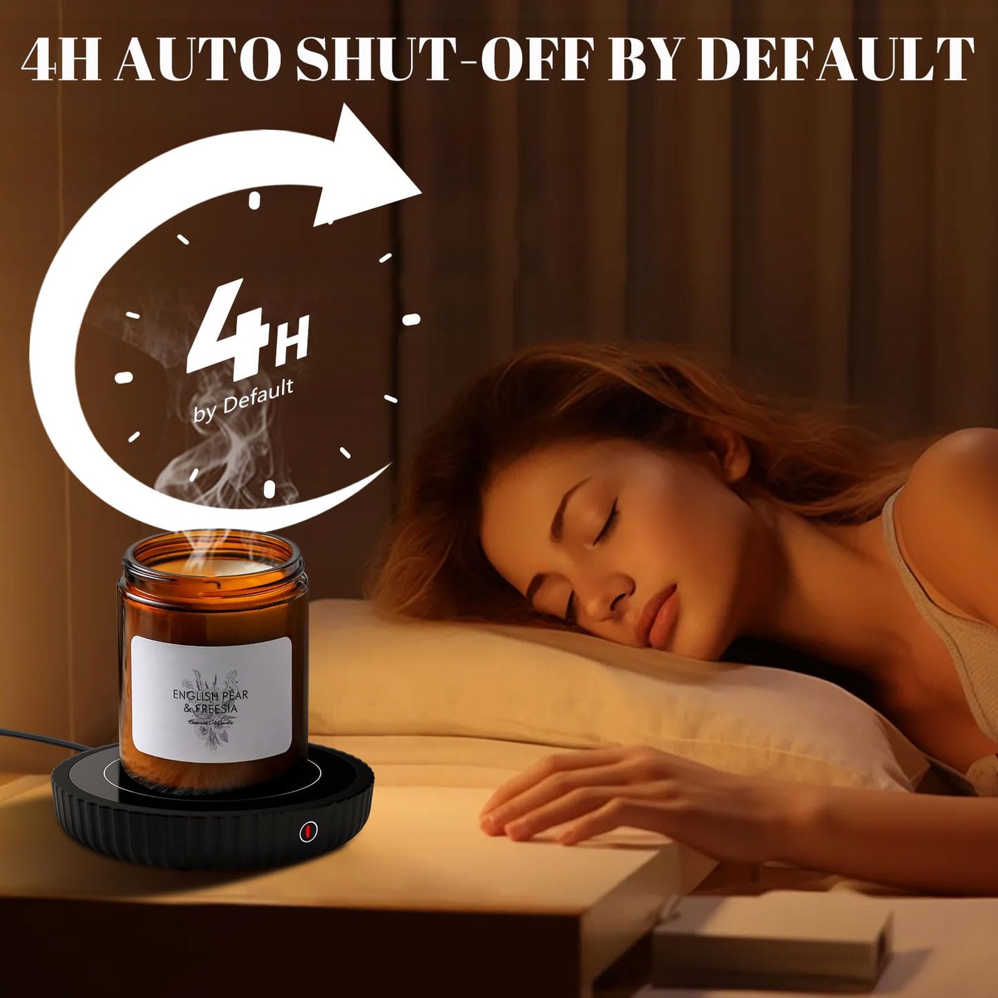 Mug Warmer,Coffee Mug Warmer with 3-Temp Settings,304 Stainless Steel Coffee Warmer with Digital Display, 2-12H Timer Setting Mug Warmer for Desk, Coffee Cup Warmer As Ideal Gift for Coffee Lovers