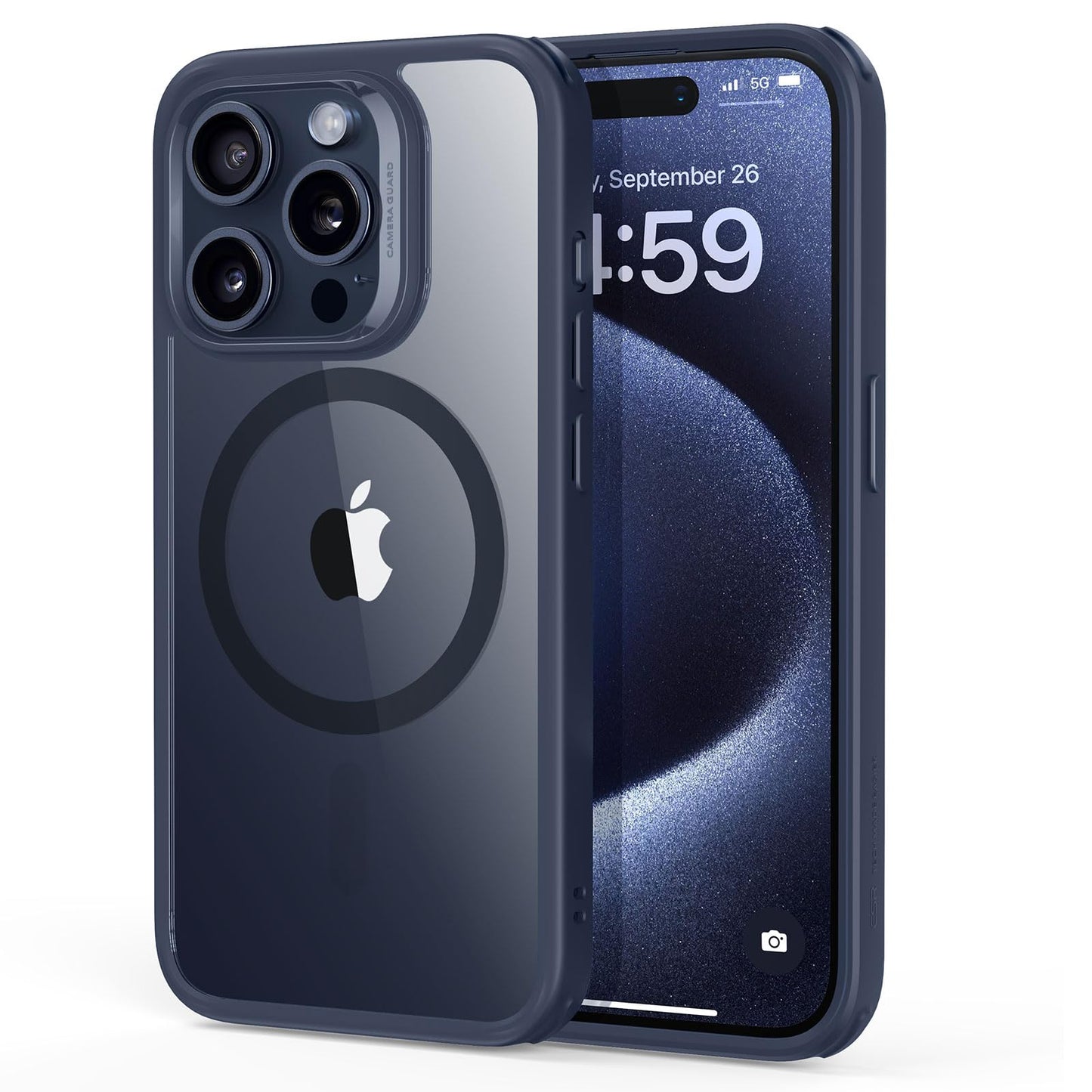 ESR for iPhone 16 Pro Max Case, Compatible with MagSafe, Shockproof Military-Grade Protection, Magnetic Phone Case for iPhone 16 Pro Max 6.9 inch, Clear