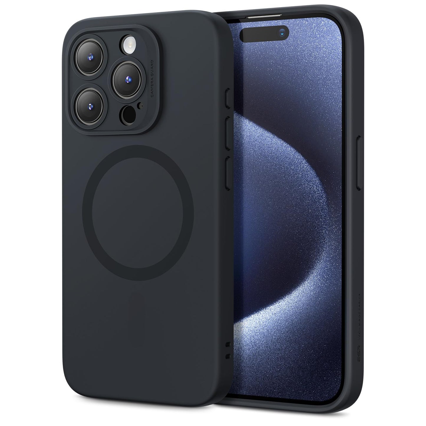 ESR for iPhone 16 Pro Max Case, Compatible with MagSafe, Shockproof Military-Grade Protection, Magnetic Phone Case for iPhone 16 Pro Max 6.9 inch, Clear