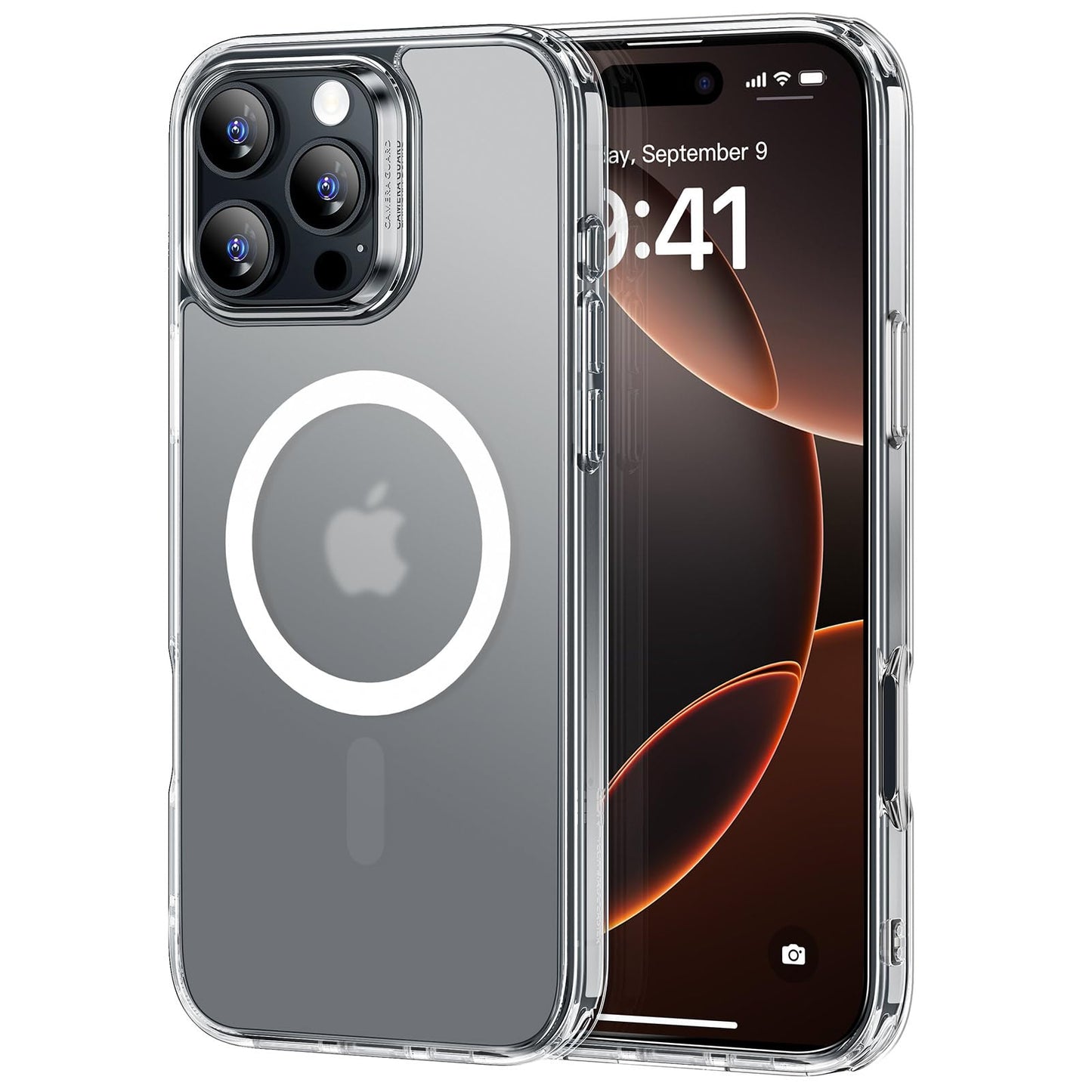 ESR for iPhone 16 Pro Max Case, Compatible with MagSafe, Shockproof Military-Grade Protection, Magnetic Phone Case for iPhone 16 Pro Max 6.9 inch, Clear