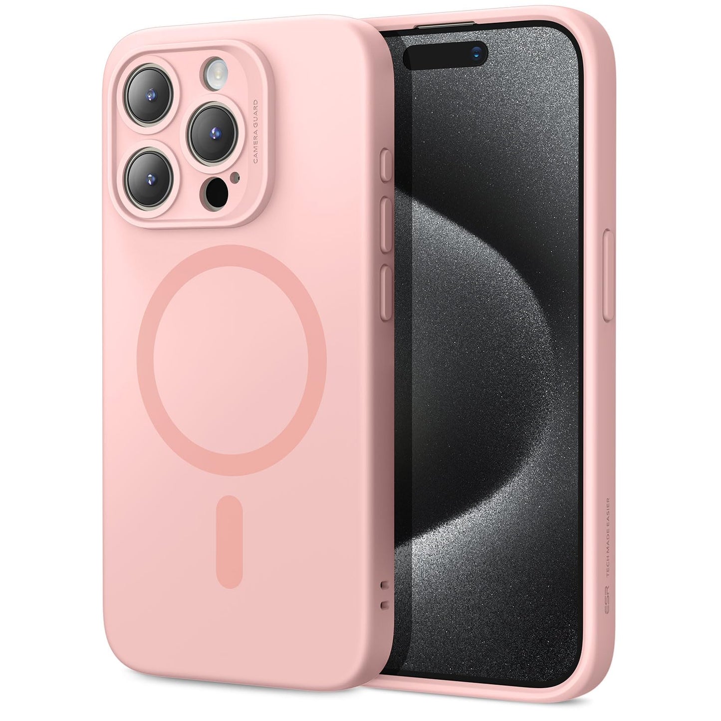 ESR for iPhone 16 Pro Max Case, Compatible with MagSafe, Shockproof Military-Grade Protection, Magnetic Phone Case for iPhone 16 Pro Max 6.9 inch, Clear