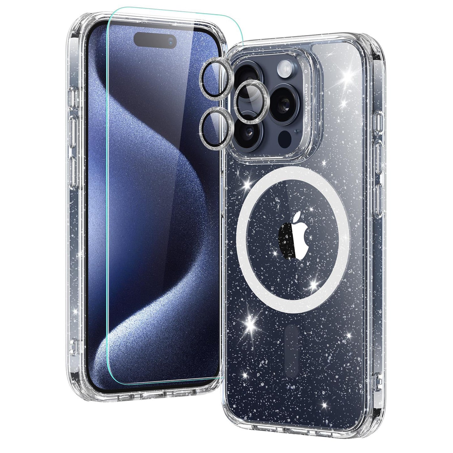 ESR for iPhone 16 Pro Max Case, Compatible with MagSafe, Shockproof Military-Grade Protection, Magnetic Phone Case for iPhone 16 Pro Max 6.9 inch, Clear