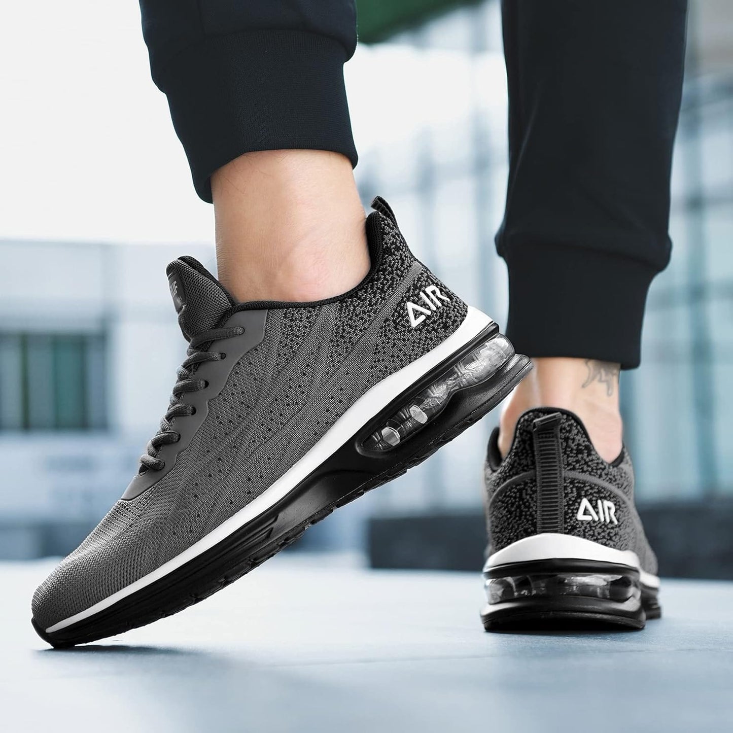 Autper Mens Air Athletic Running Tennis Shoes Lightweight Sport Gym Jogging Walking Sneakers US 6.5-US12.5 Xpress