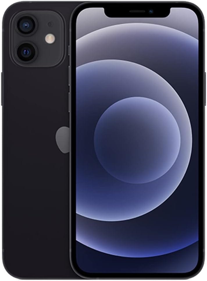 Apple iPhone 12, 64GB, Black - Unlocked (Renewed) - Xpressa