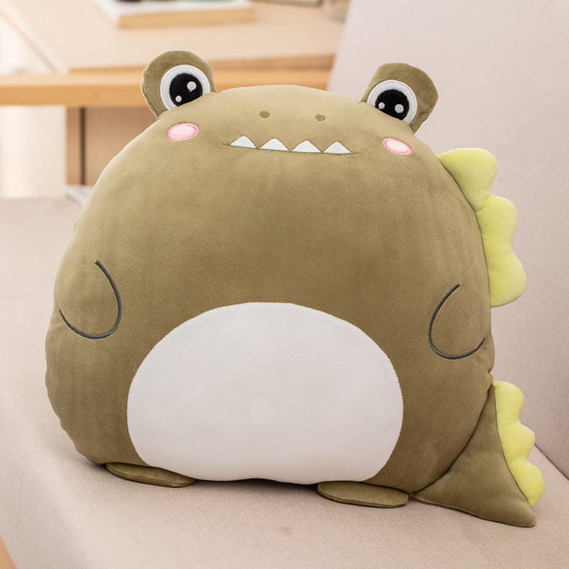 Cartoon Dinosaur Lion Plush Pillow Blanket Dual - use Cute Girl Sleeping Pillow Cushion - Xpressa