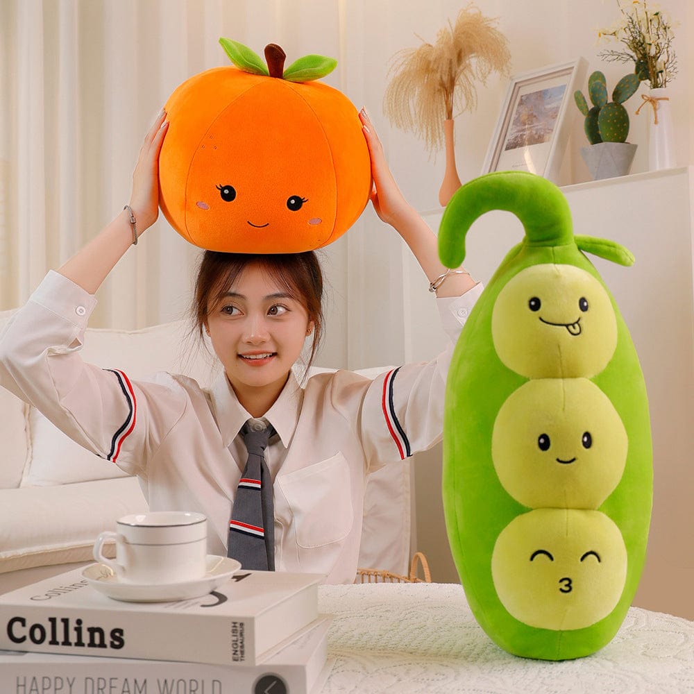 Cartoon Fruit Water Pillow Plush Toy - Xpressa