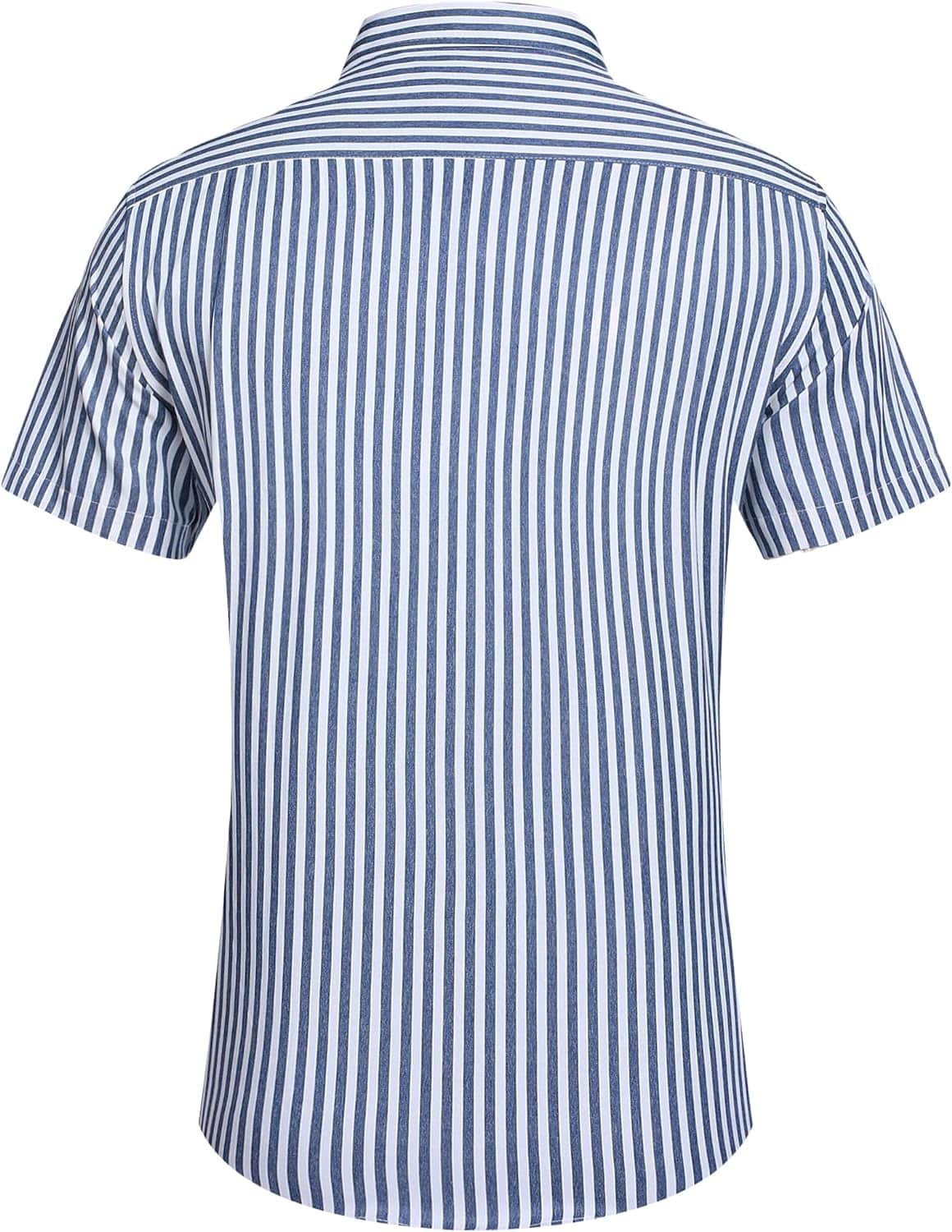 COOFANDY Men's Linen Shirts Casual Button Down Short Sleeve Summer Beach Shirt Hawaiian Vacation Shirts - Xpressa