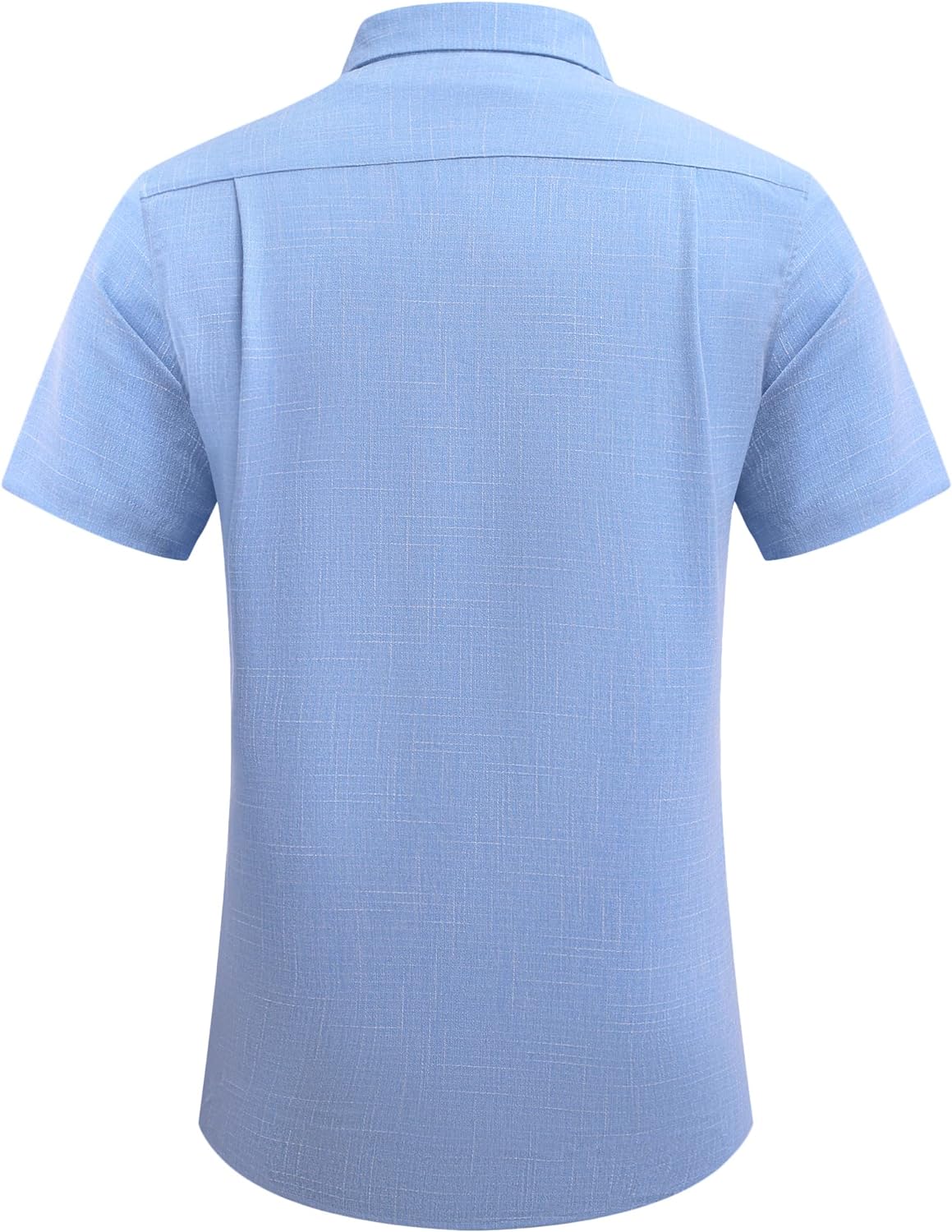 COOFANDY Men's Linen Shirts Casual Button Down Short Sleeve Summer Beach Shirt Hawaiian Vacation Shirts - Xpressa