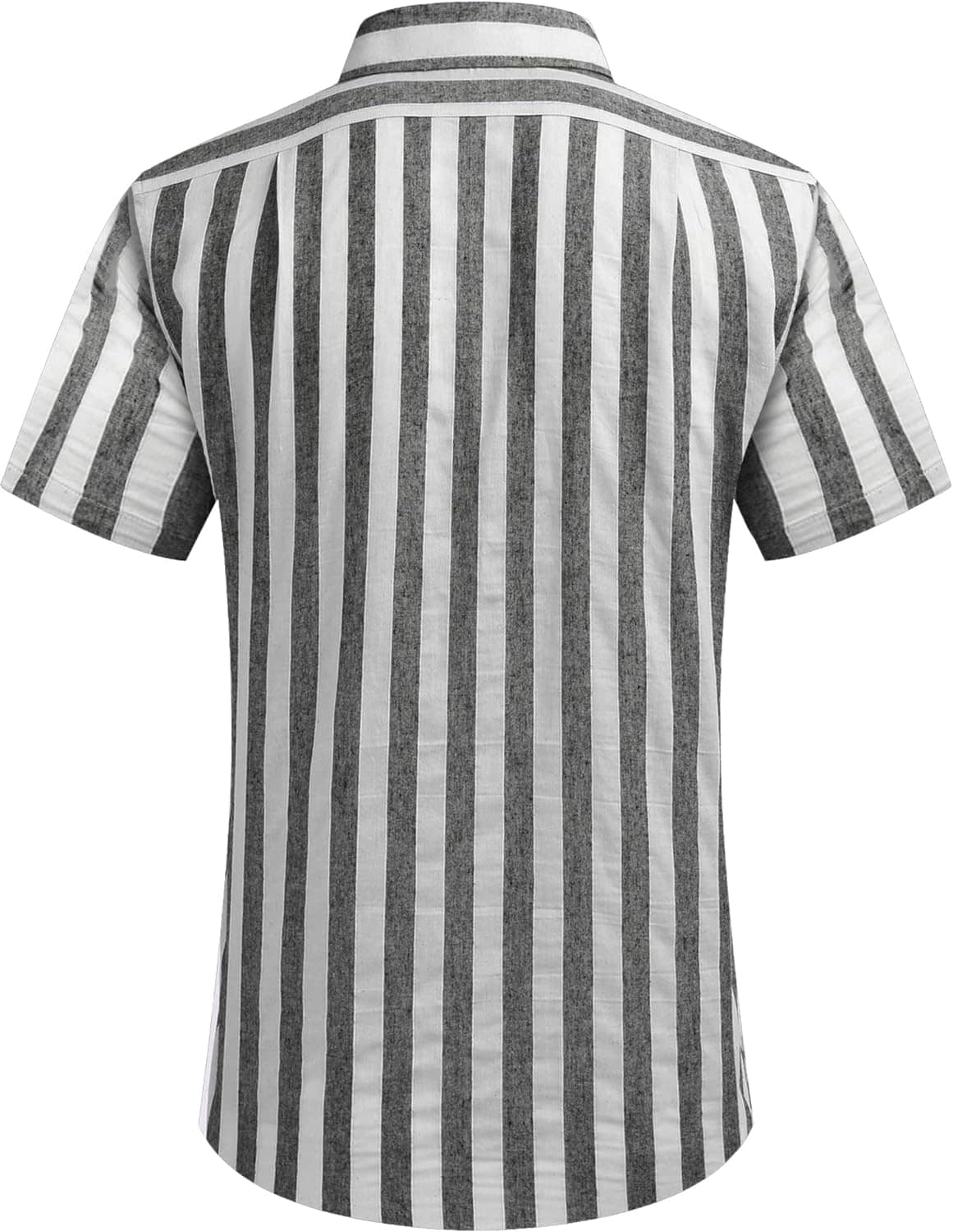 COOFANDY Men's Linen Shirts Casual Button Down Short Sleeve Summer Beach Shirt Hawaiian Vacation Shirts - Xpressa