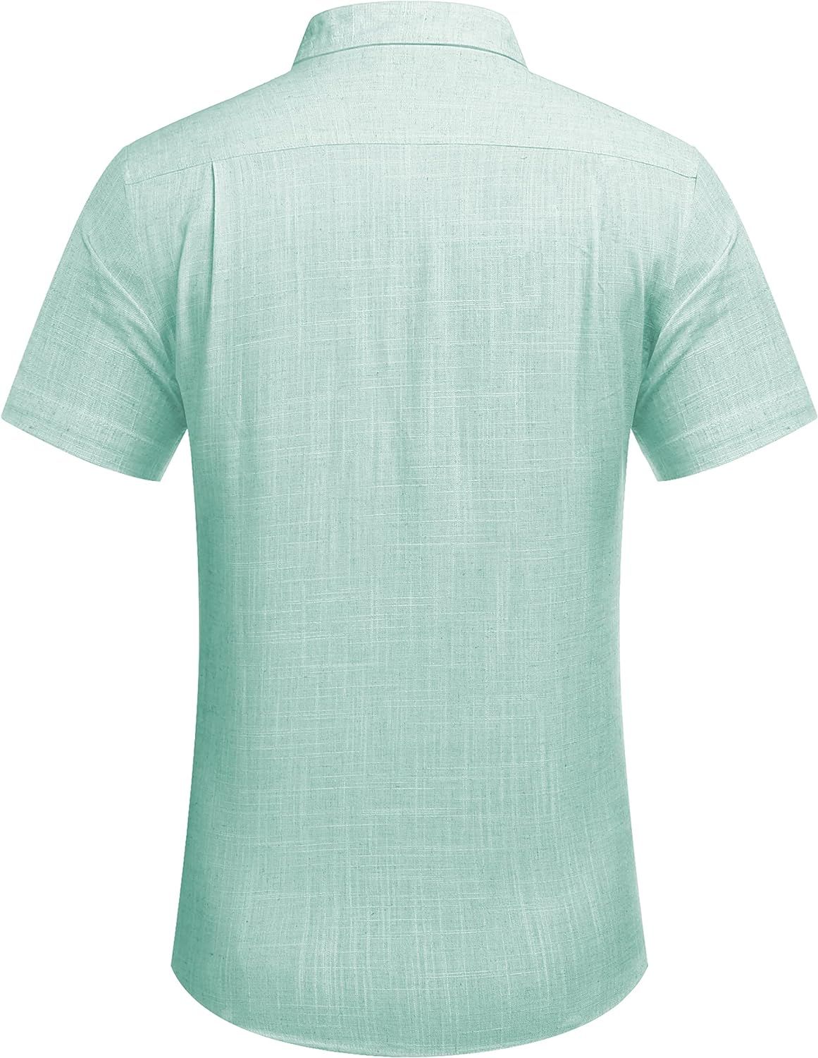 COOFANDY Men's Linen Shirts Casual Button Down Short Sleeve Summer Beach Shirt Hawaiian Vacation Shirts - Xpressa