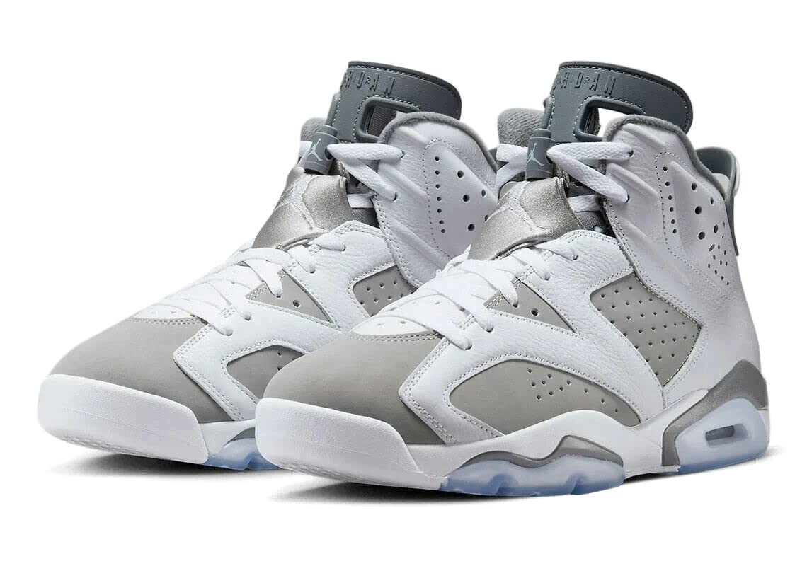 Jordan Men's Retro 6"Hare Neutral Grey/Black - White (CT8529 062) - Xpressa