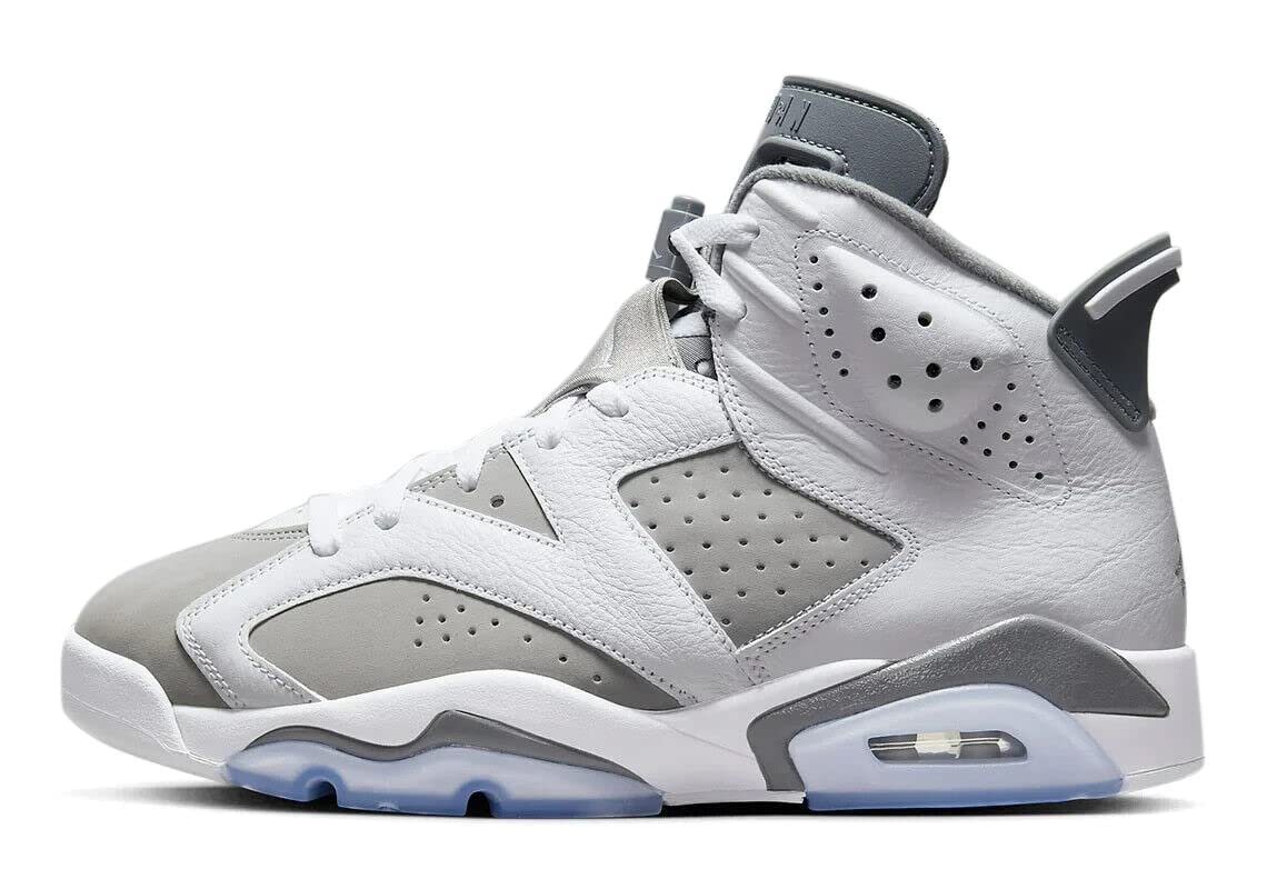 Jordan Men's Retro 6"Hare Neutral Grey/Black - White (CT8529 062) - Xpressa