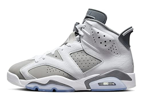 Jordan Men's Retro 6"Hare Neutral Grey/Black - White (CT8529 062) - Xpressa