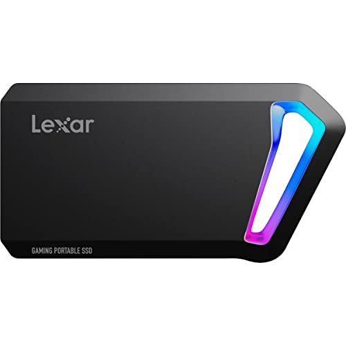 Lexar 2TB SL500 Portable SSD, Up to 2000 MB/s Read, Compatible w/Type - C Laptops, iPhone 15, Smartphones, Tablets, PS5, Xbox, USB 3.2 Gen 2x2, Slim and Lightweight, External SSD (LSL500X002T - RNBNU) - Xpressa