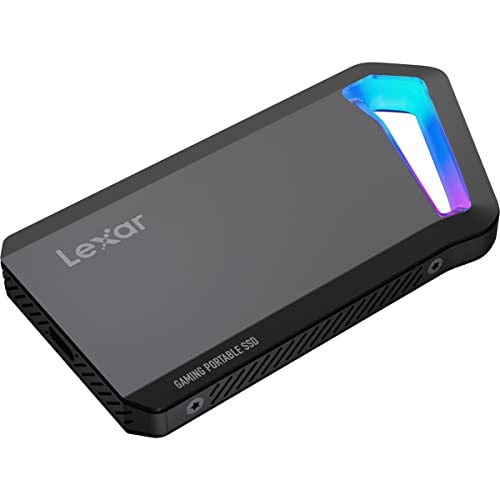 Lexar 2TB SL500 Portable SSD, Up to 2000 MB/s Read, Compatible w/Type - C Laptops, iPhone 15, Smartphones, Tablets, PS5, Xbox, USB 3.2 Gen 2x2, Slim and Lightweight, External SSD (LSL500X002T - RNBNU) - Xpressa