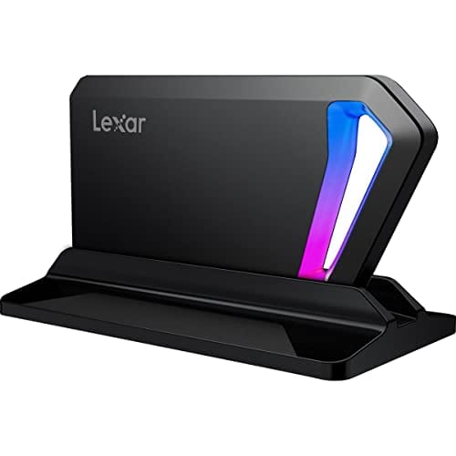 Lexar 2TB SL500 Portable SSD, Up to 2000 MB/s Read, Compatible w/Type - C Laptops, iPhone 15, Smartphones, Tablets, PS5, Xbox, USB 3.2 Gen 2x2, Slim and Lightweight, External SSD (LSL500X002T - RNBNU) - Xpressa