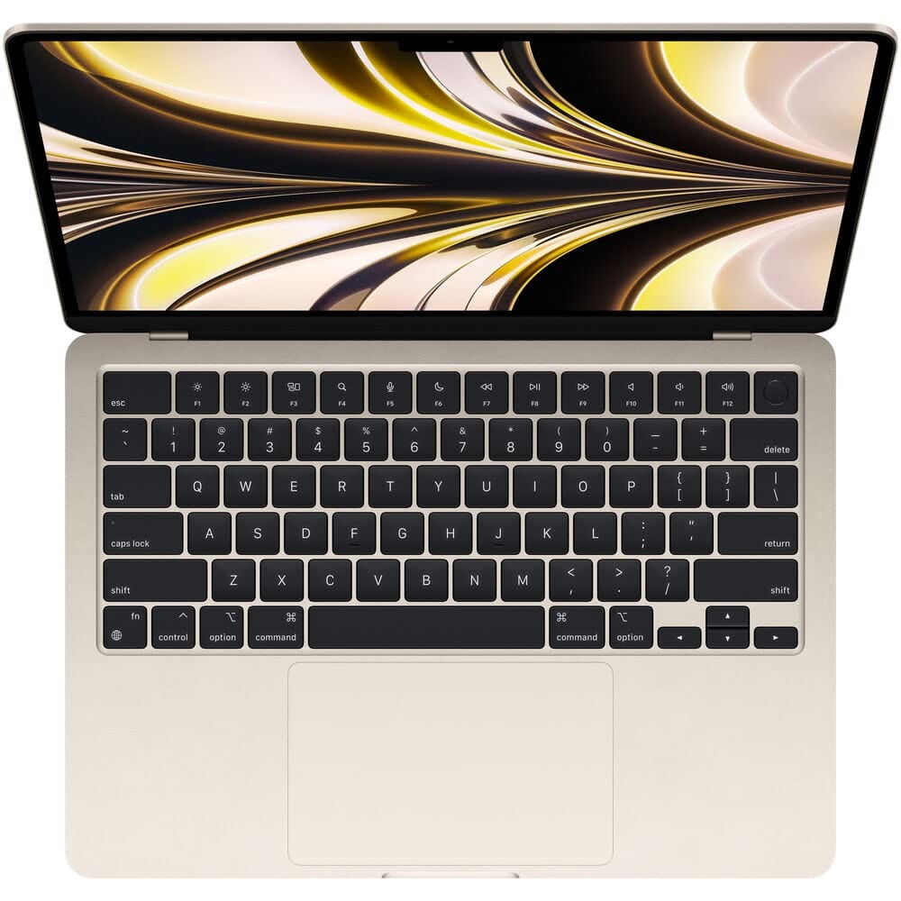 2022 Apple MacBook Air Laptop with Apple M2 chip (13.6 - inch, 8GB RAM, 256GB SSD Storage) Midnight (Renewed) - Xpressa