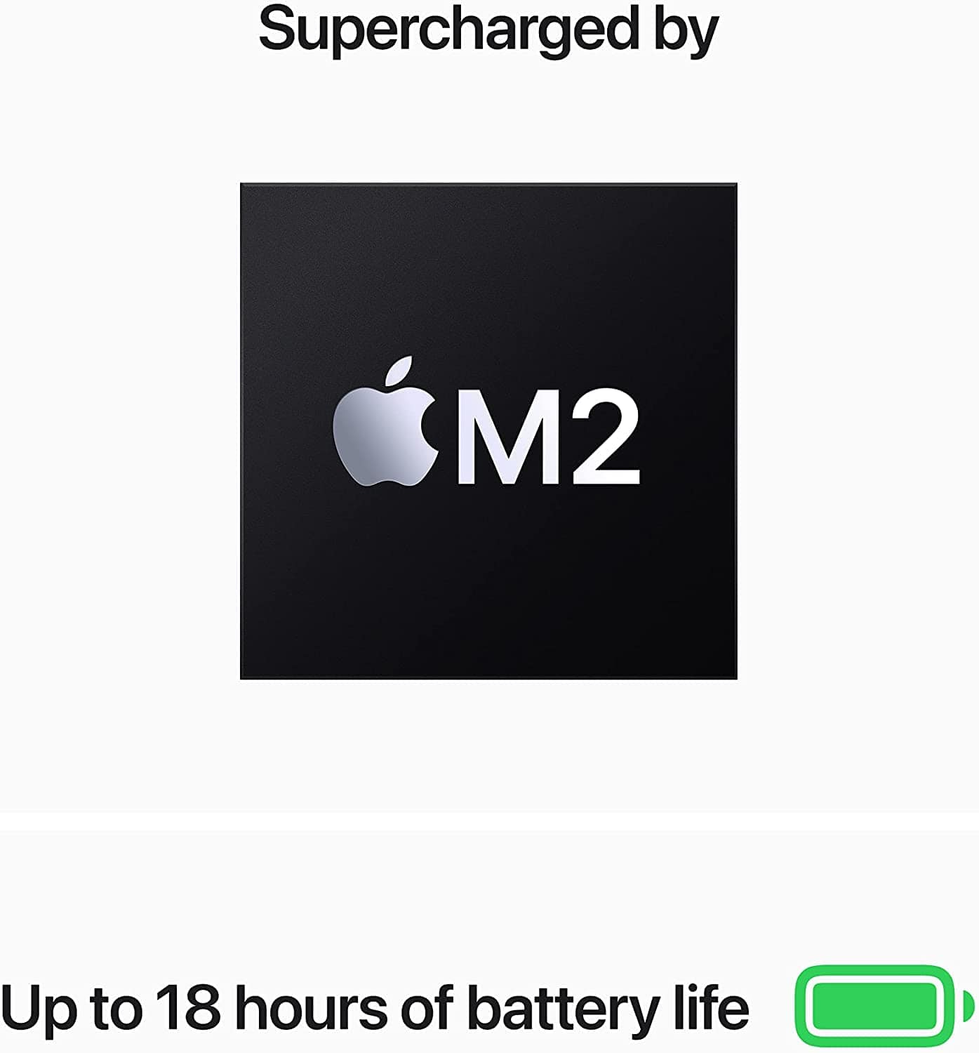 2022 Apple MacBook Air Laptop with Apple M2 chip (13.6 - inch, 8GB RAM, 256GB SSD Storage) Midnight (Renewed) - Xpressa