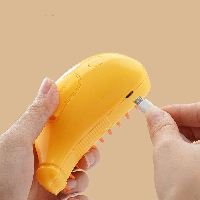 3 In 1 Pet Steam Brush Cat Dog Cleaning Steamy Spray Massage Beauty Comb Hair Removal Grooming Supplies Pets Accessories - Xpressa