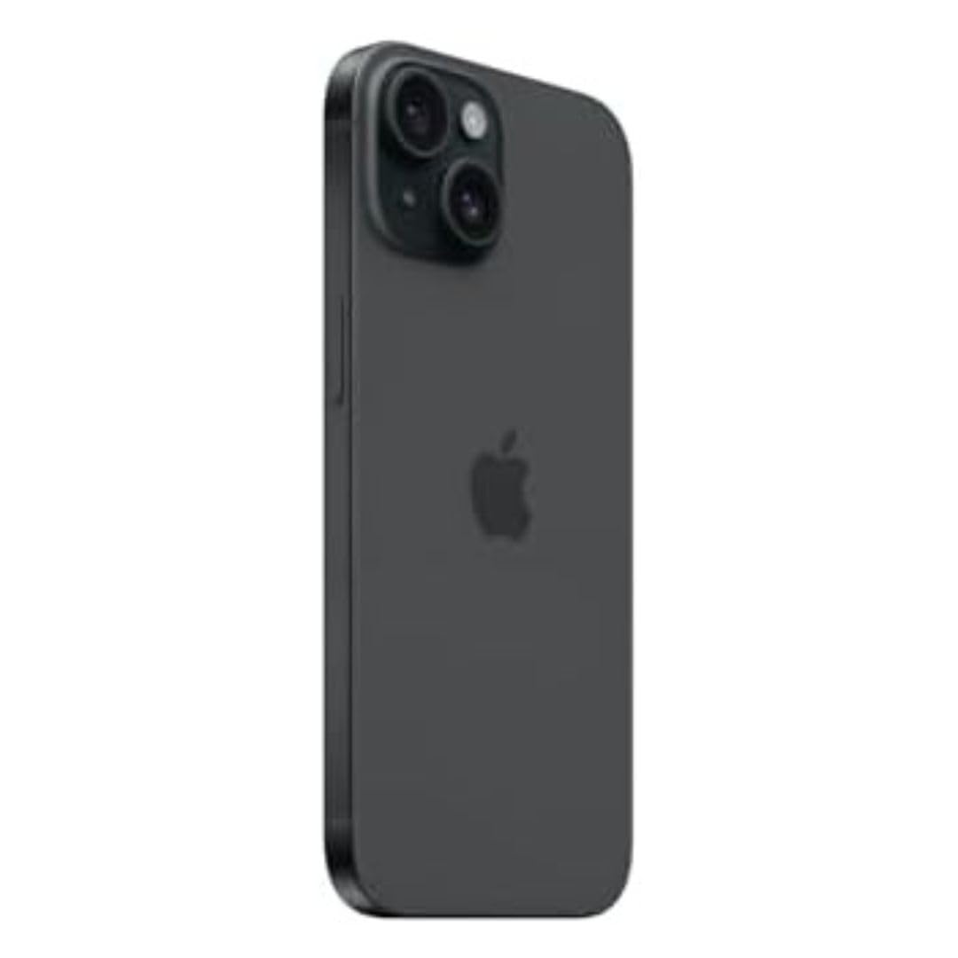 Apple iPhone 15, 128GB, Black - Unlocked (Renewed Premium)