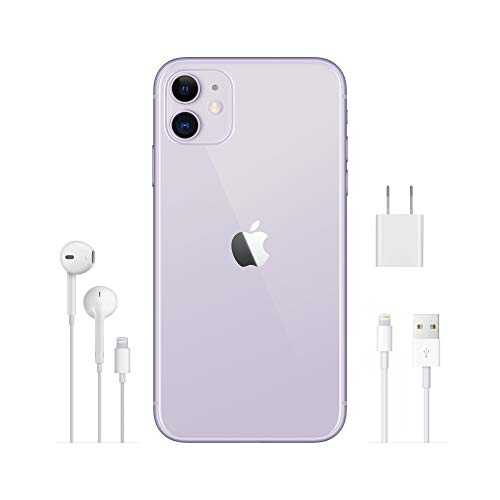 Apple iPhone 11 [64GB, Black] + Carrier Subscription [Cricket Wireless]