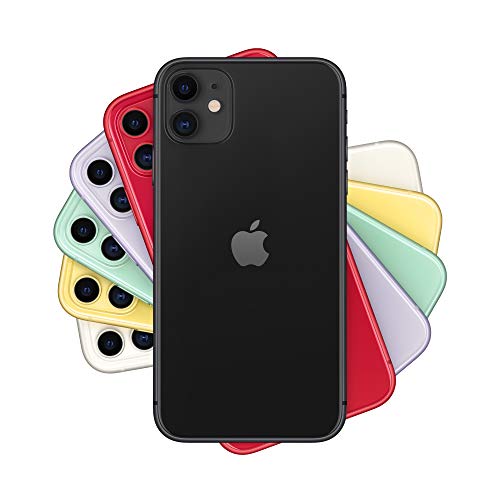 Apple iPhone 11 [64GB, Black] + Carrier Subscription [Cricket Wireless]
